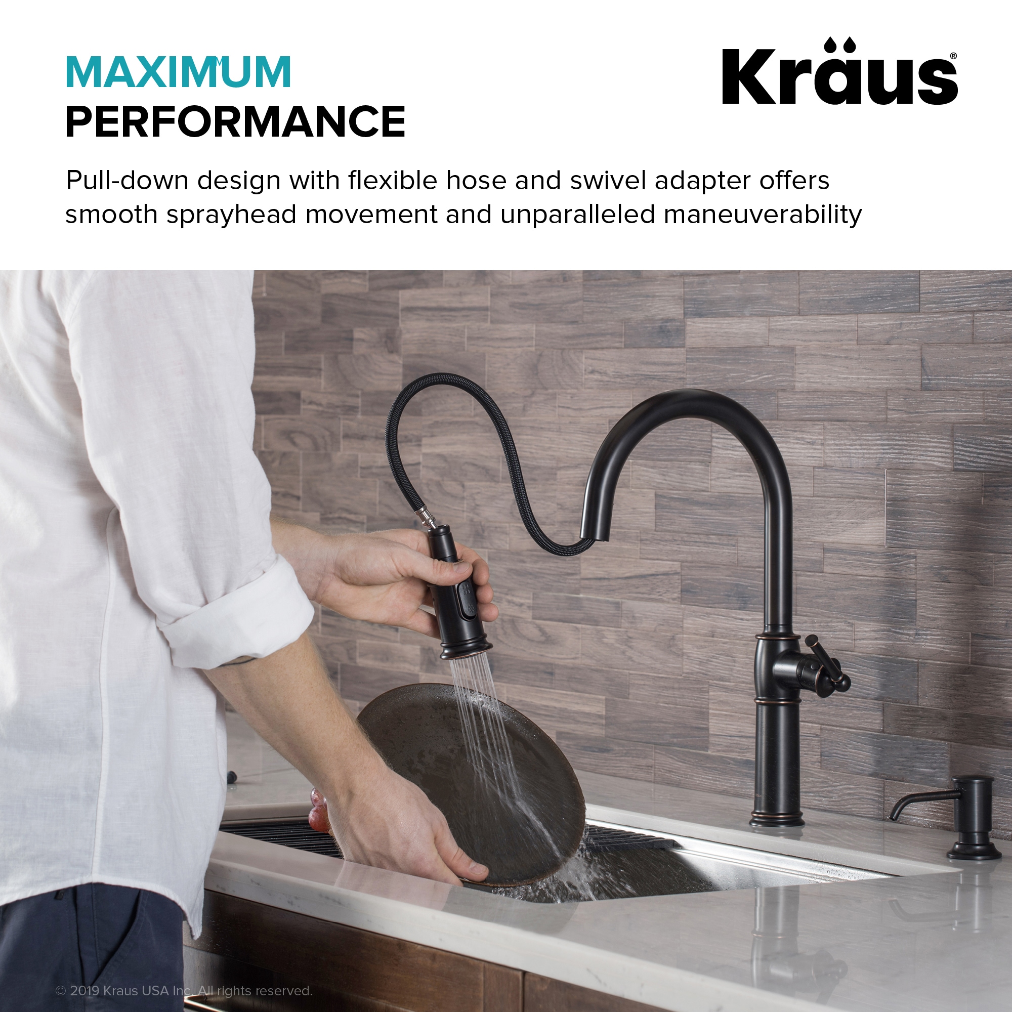 Kraus KPF-1682ORB Kitchen-Faucets - View #3