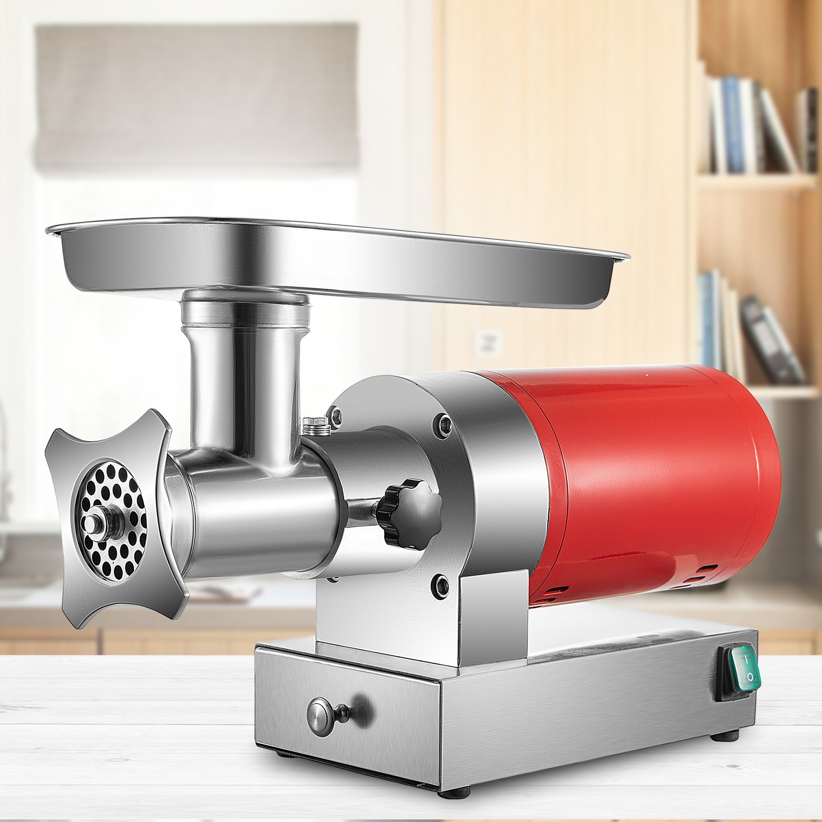 VEVOR Commercial/Residential Course Grind Stainless Steel Electric Meat Grinder (1119-Watt) RJDTMC1100W3YOMFQV1 Sansujyuku sansujyuku.com