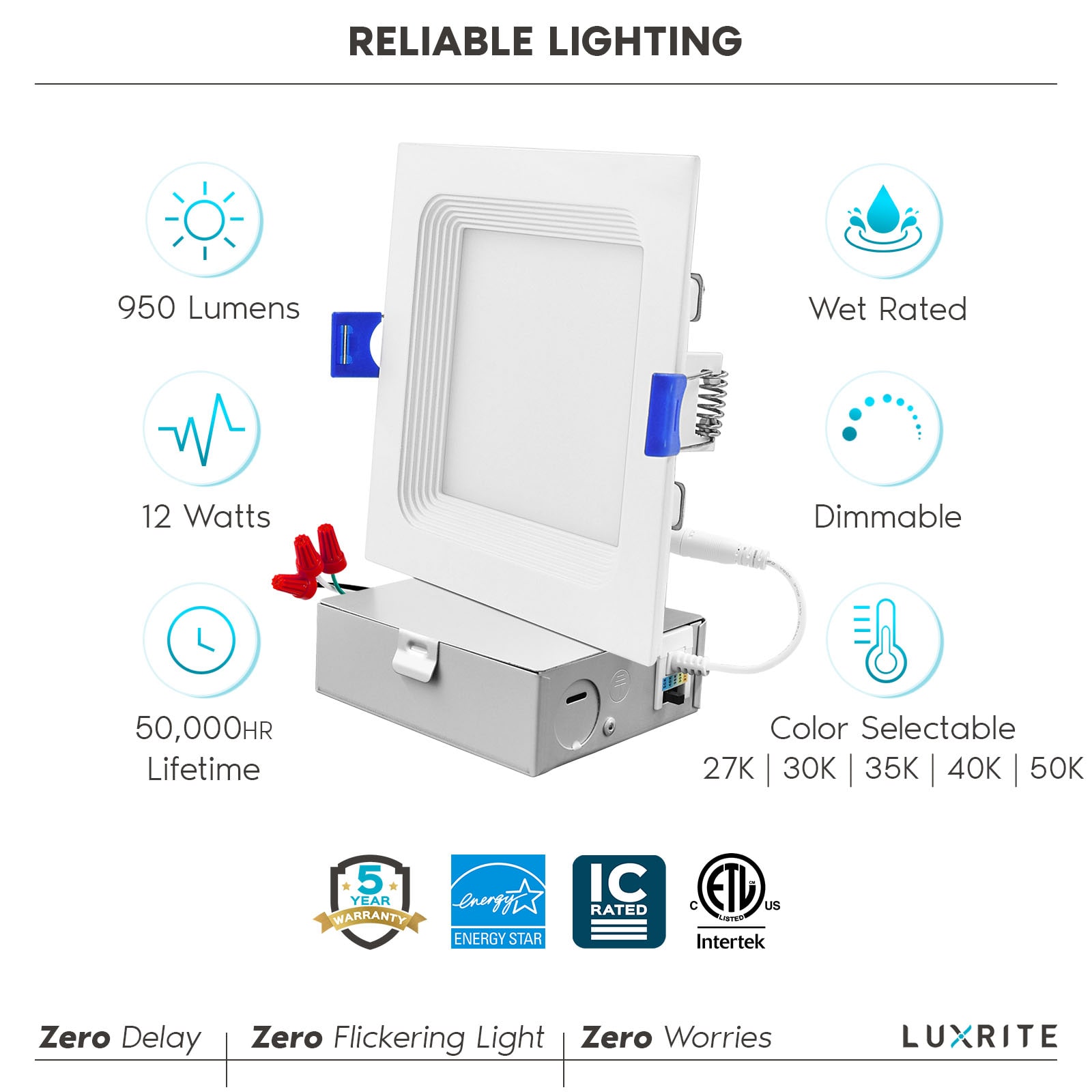 Luxrite LR23739-1PK Led-Retrofit-Downlight - View #6