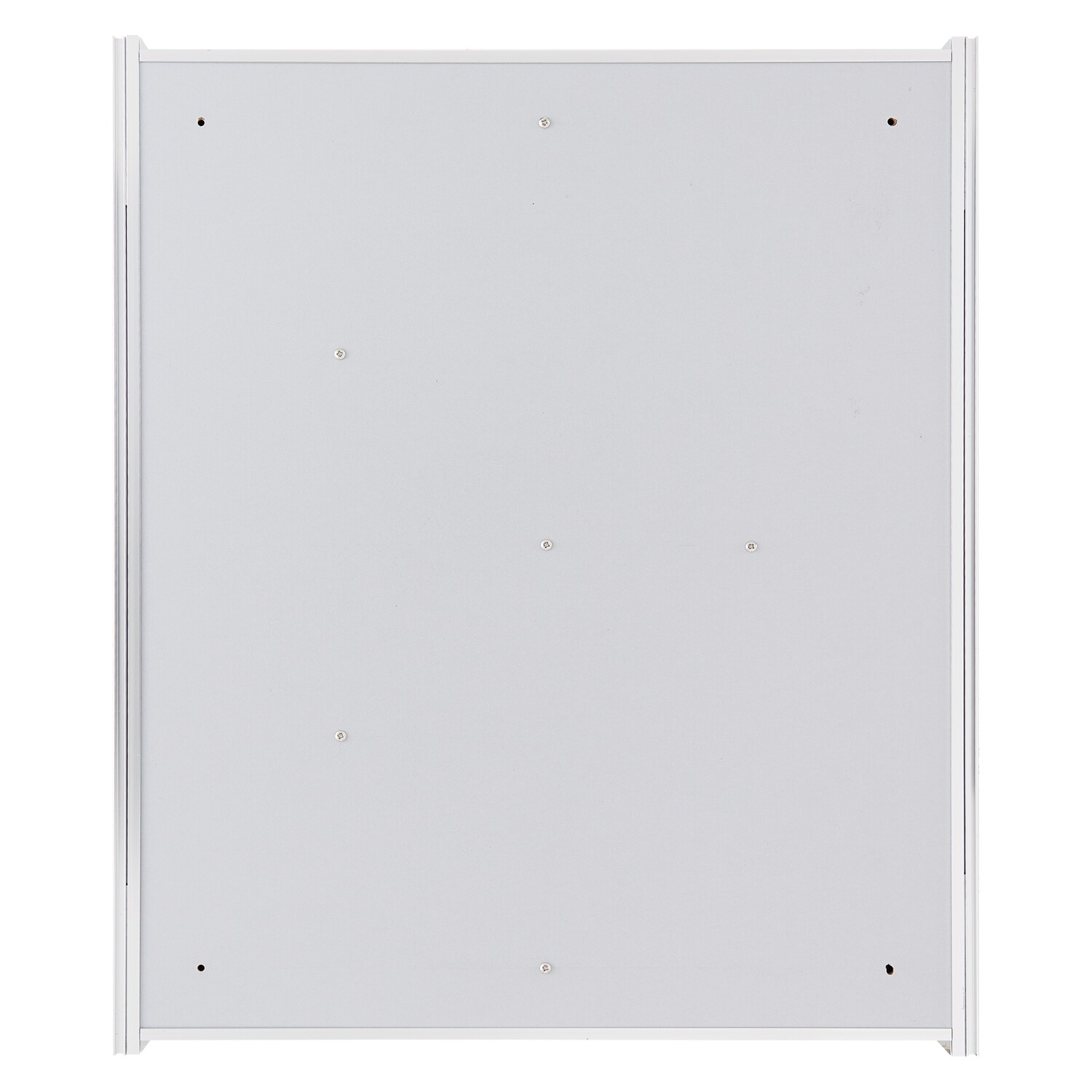 allen + roth Maximum Storage 20-in x 24-in Fog Free Surface Mount Silver  Mirrored Soft Close Medicine Cabinet in the Medicine Cabinets department at