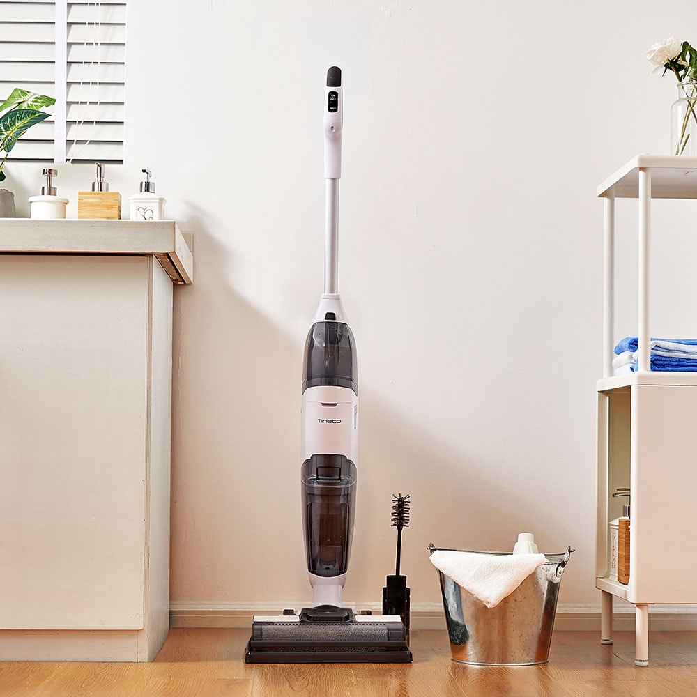 Tineco Floor ONE S5 Smart Cordless Wet Dry Vacuum Cleaner and Mop for Hard  Floors, Digital Display, Long Run Time, Great for Sticky Messes and Pet  Hair, Space-Saving Design, Blue : Tools & Home Improvement 