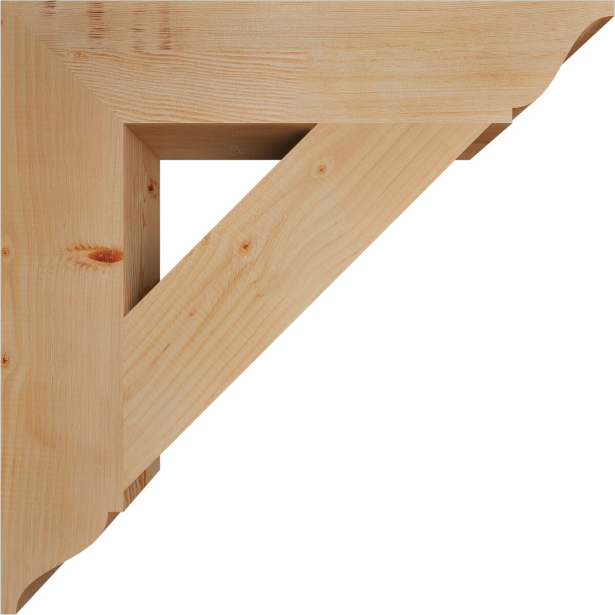Ekena Millwork BKT06X30X30TRA01SDF Exterior-Brackets-Braces - View #3