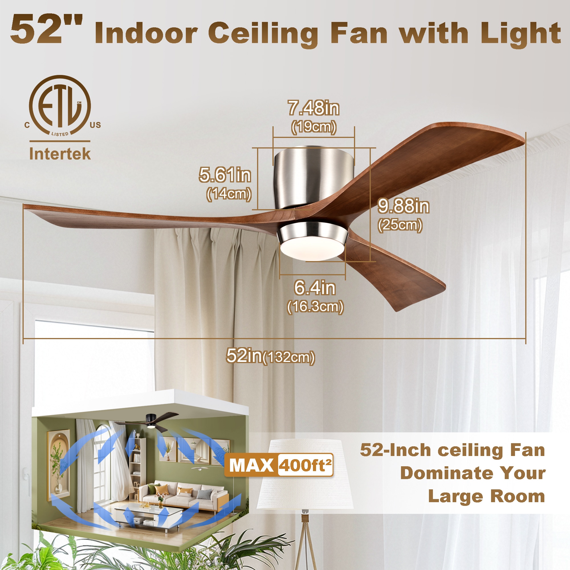Sunrinx MG12-CF-17 Ceiling-Fans - View #8