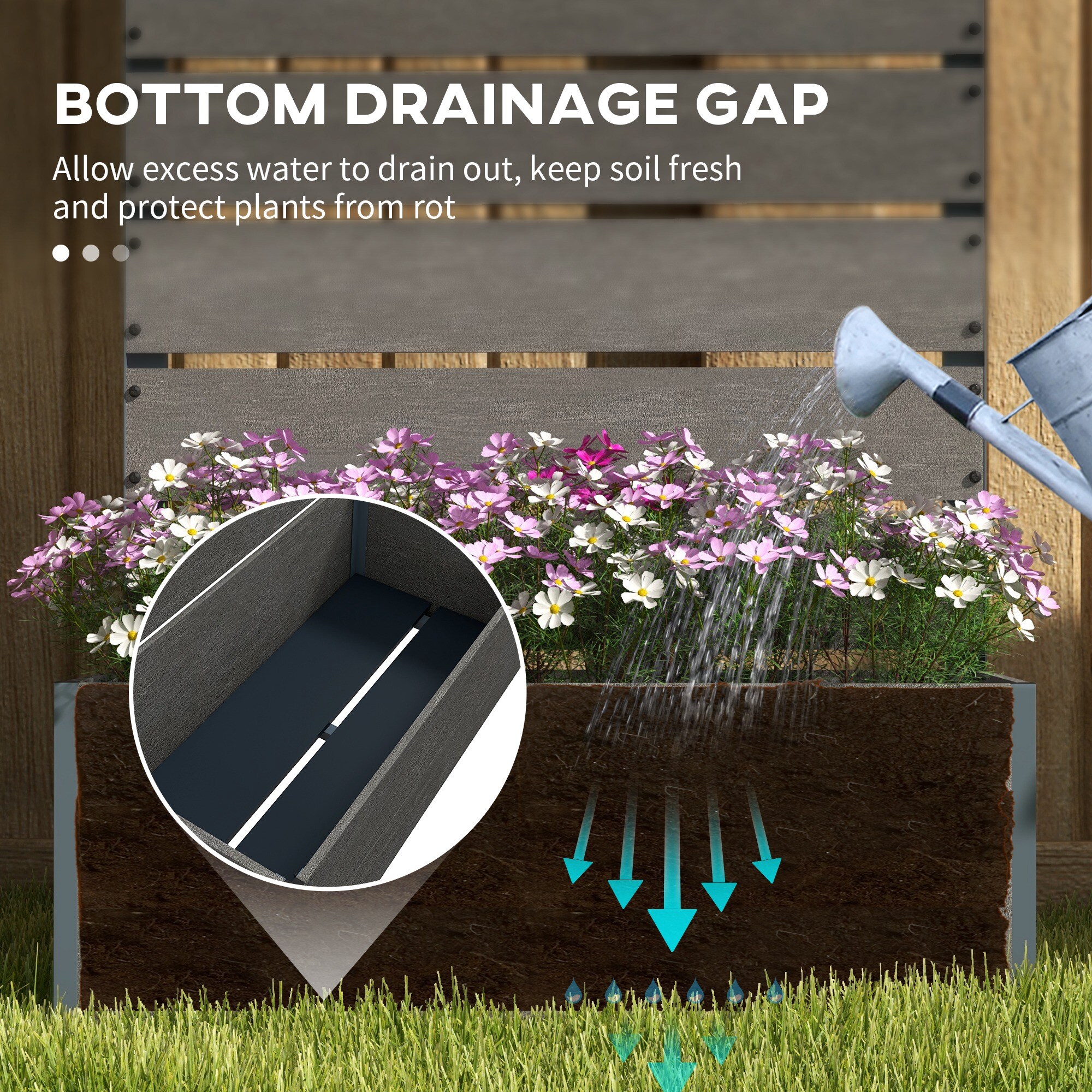 Outsunny 84H-084V00CG Raised-Garden-Beds - View #9