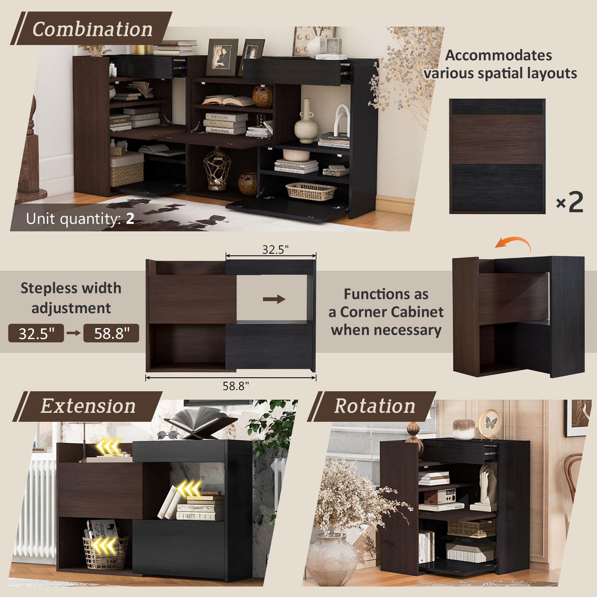 Tatayosi XH-P261744D Dining-Kitchen-Storarge - View #3