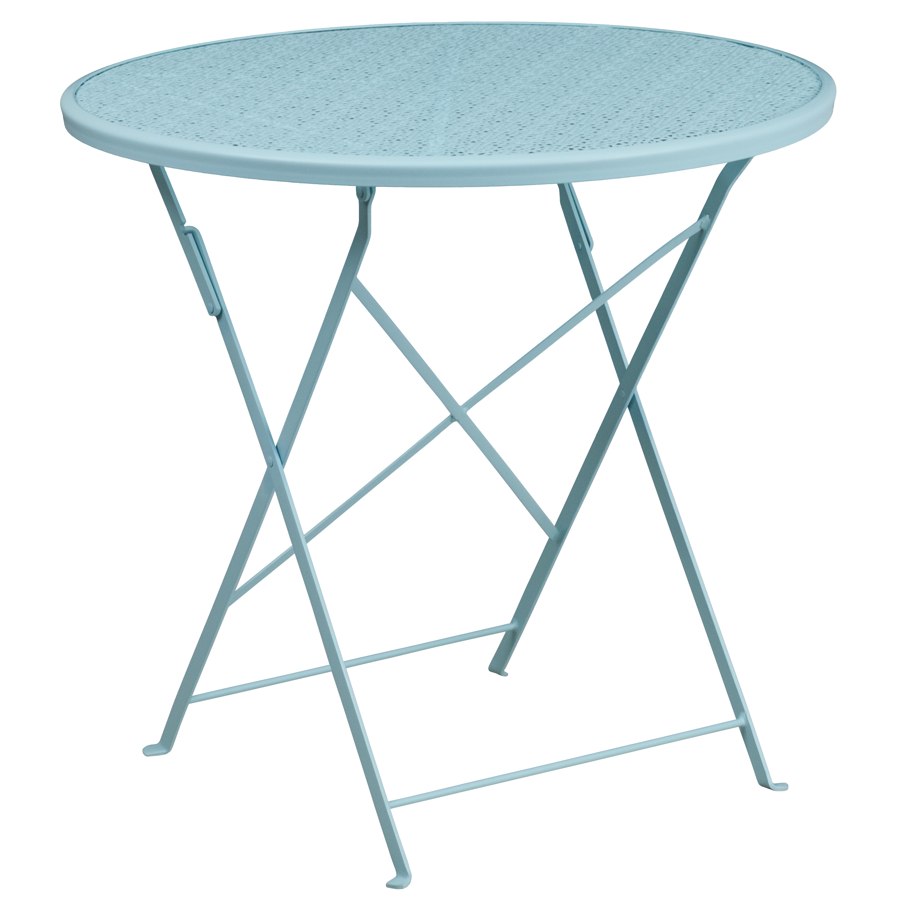 Flash Furniture 889142057475 Oia Round Outdoor Dining 30-in W x 30-in L