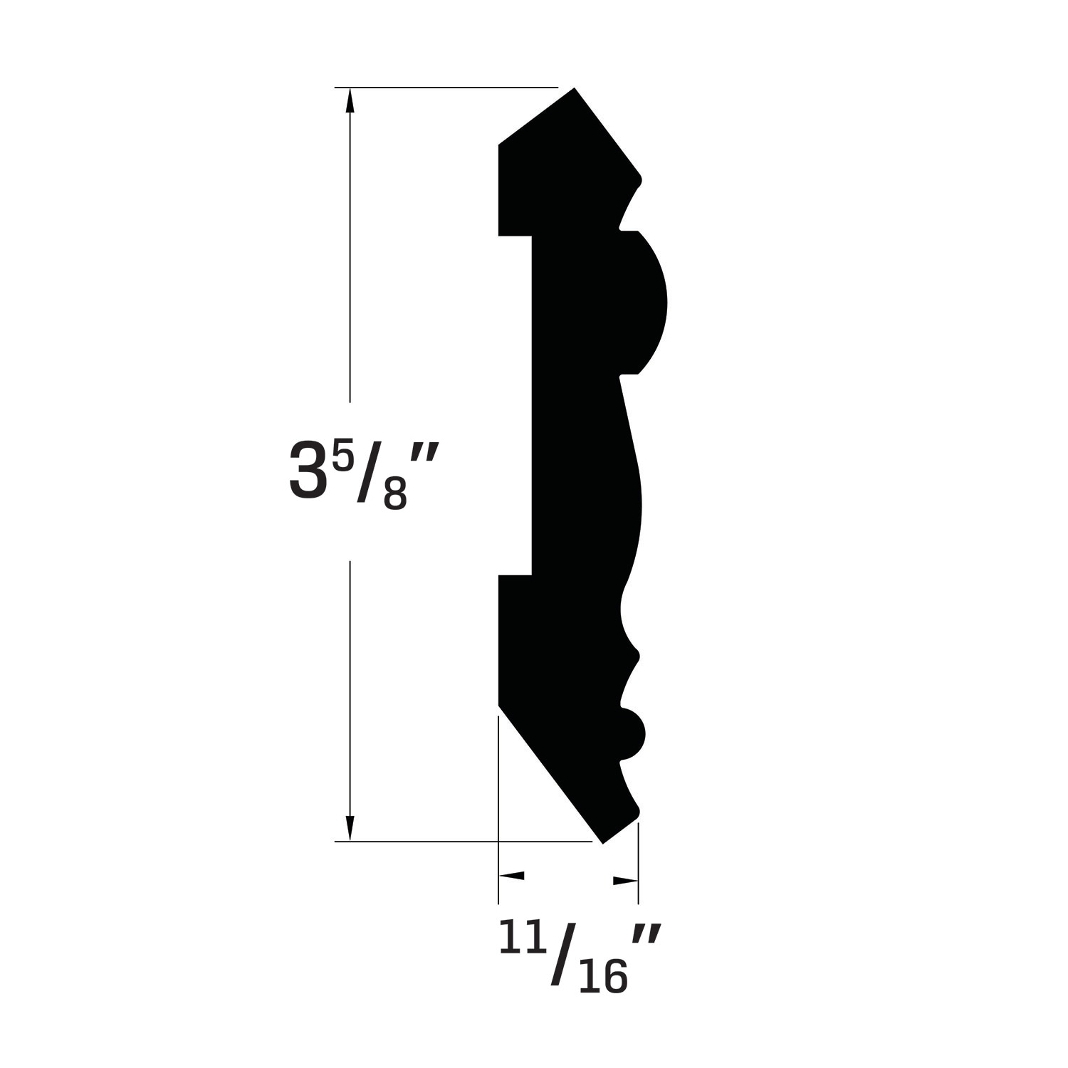 Royal Building Products 5758558 Crown-Moulding - View #3