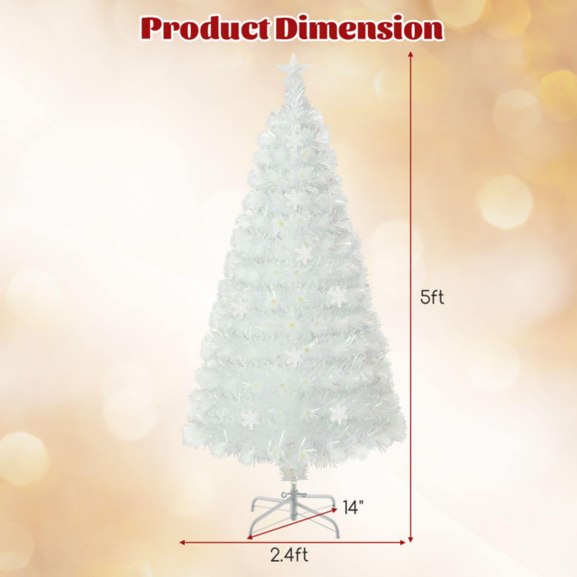 WELLFOR CM-HPY-19736 Artificial-Christmas-Trees - View #3