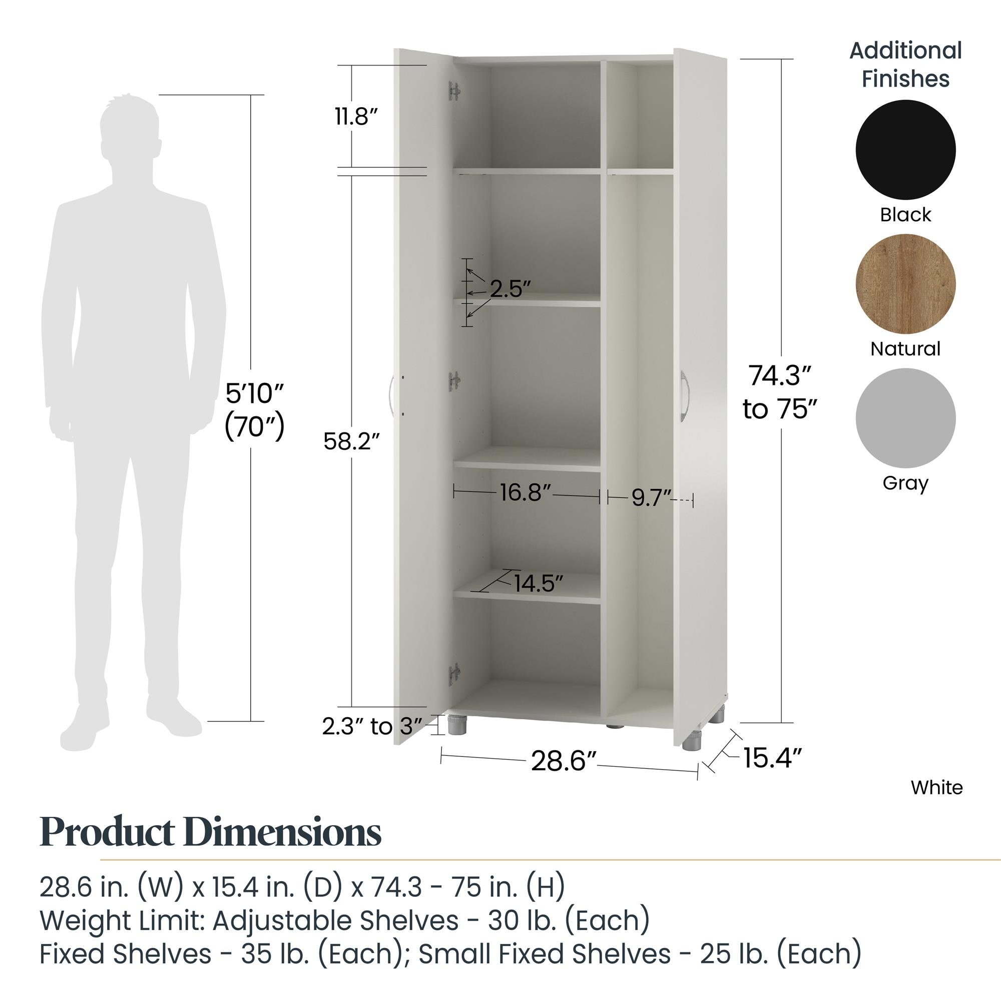 Ameriwood Home 6646015COM Utility-Storage-Cabinets - View #14
