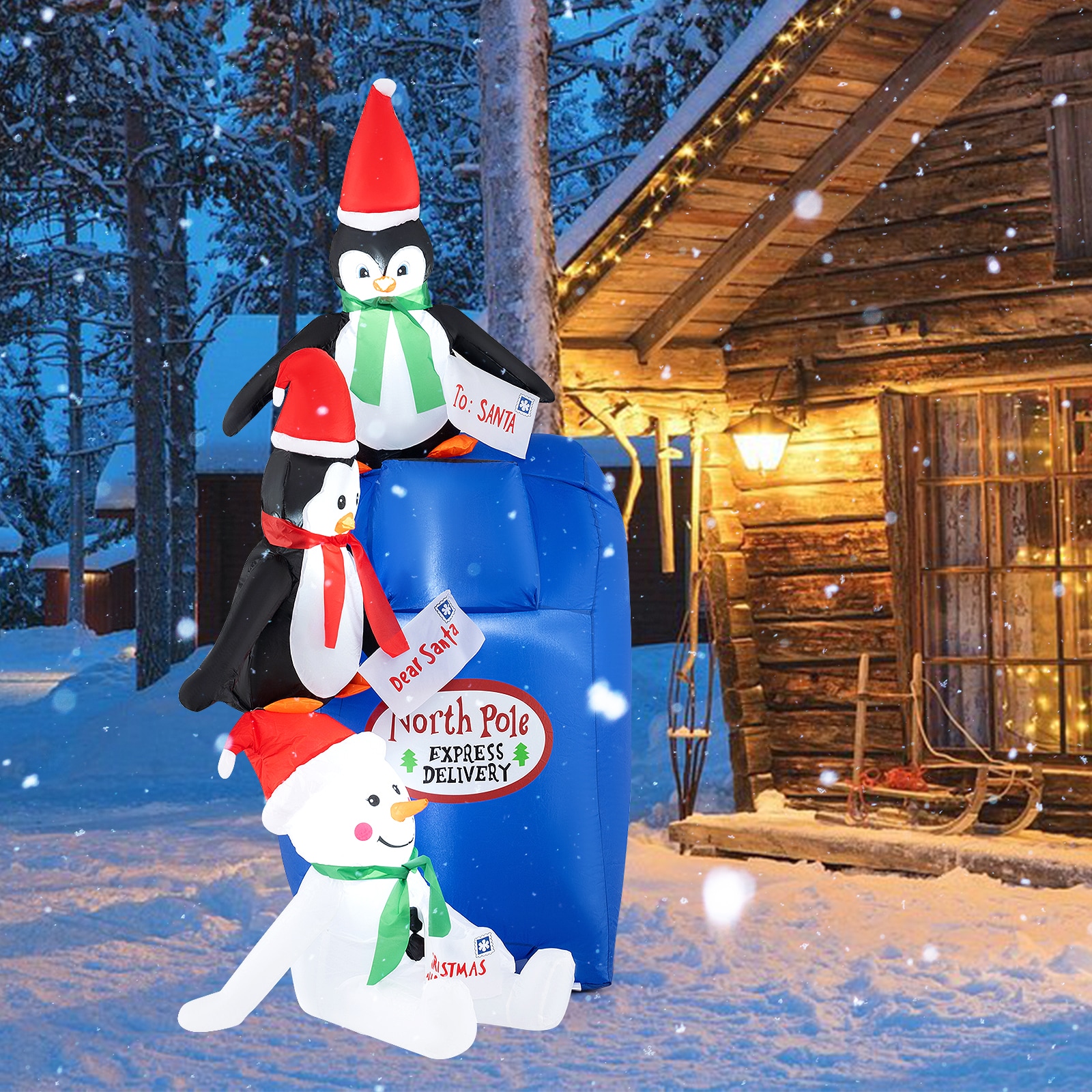 WELLFOR CM-HWY-22789US Christmas-Inflatables - View #3