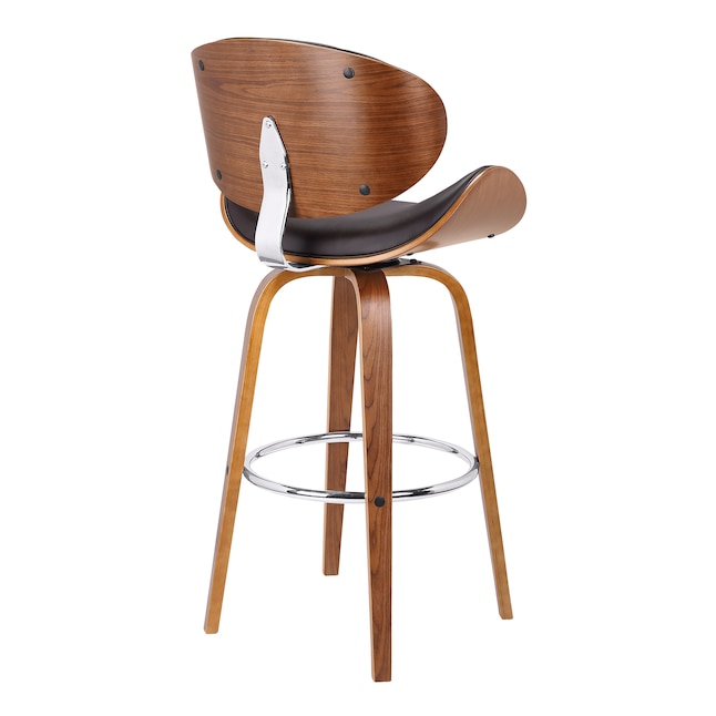 Armen Living Solvang Brown 26 In H, Wood Mismatched Bar Stools Canada