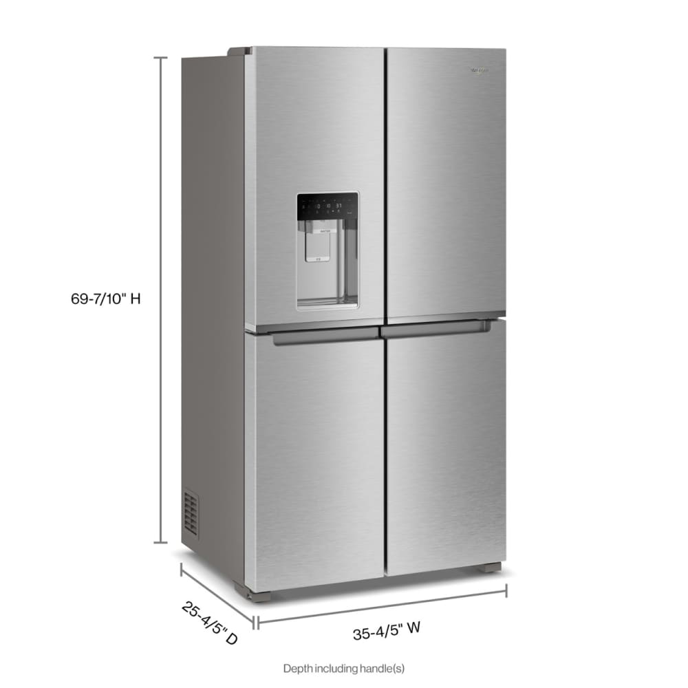 Whirlpool WRQC7836RZ French-Door-Refrigerators - View #3