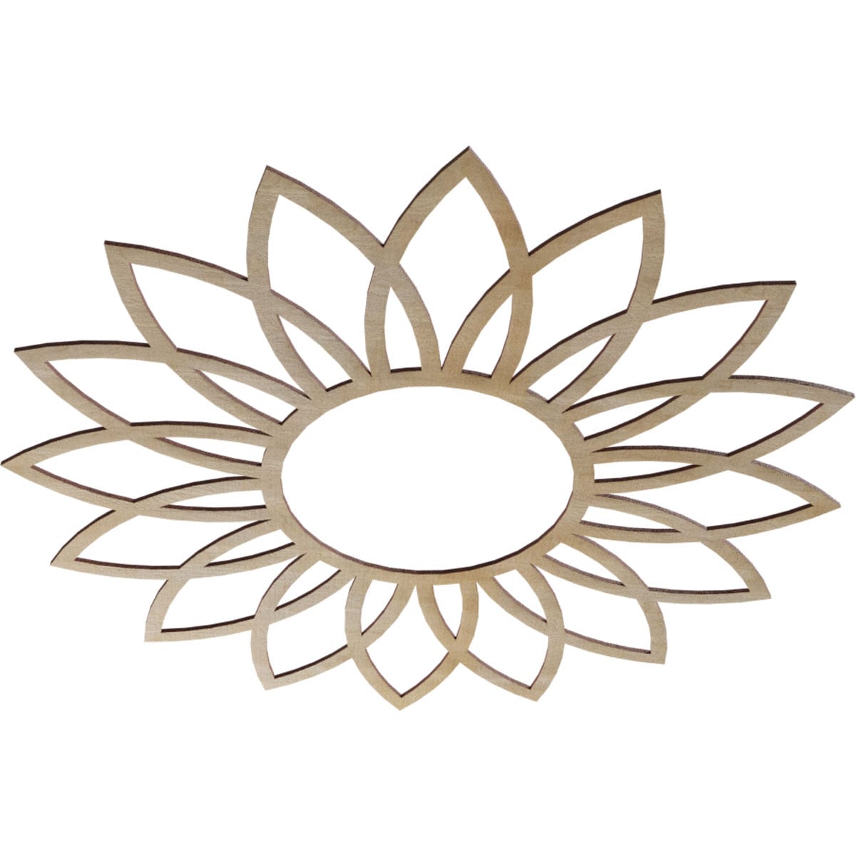 Ekena Millwork CMWP38X38X0250DAHI Ceiling-Medallions - View #2