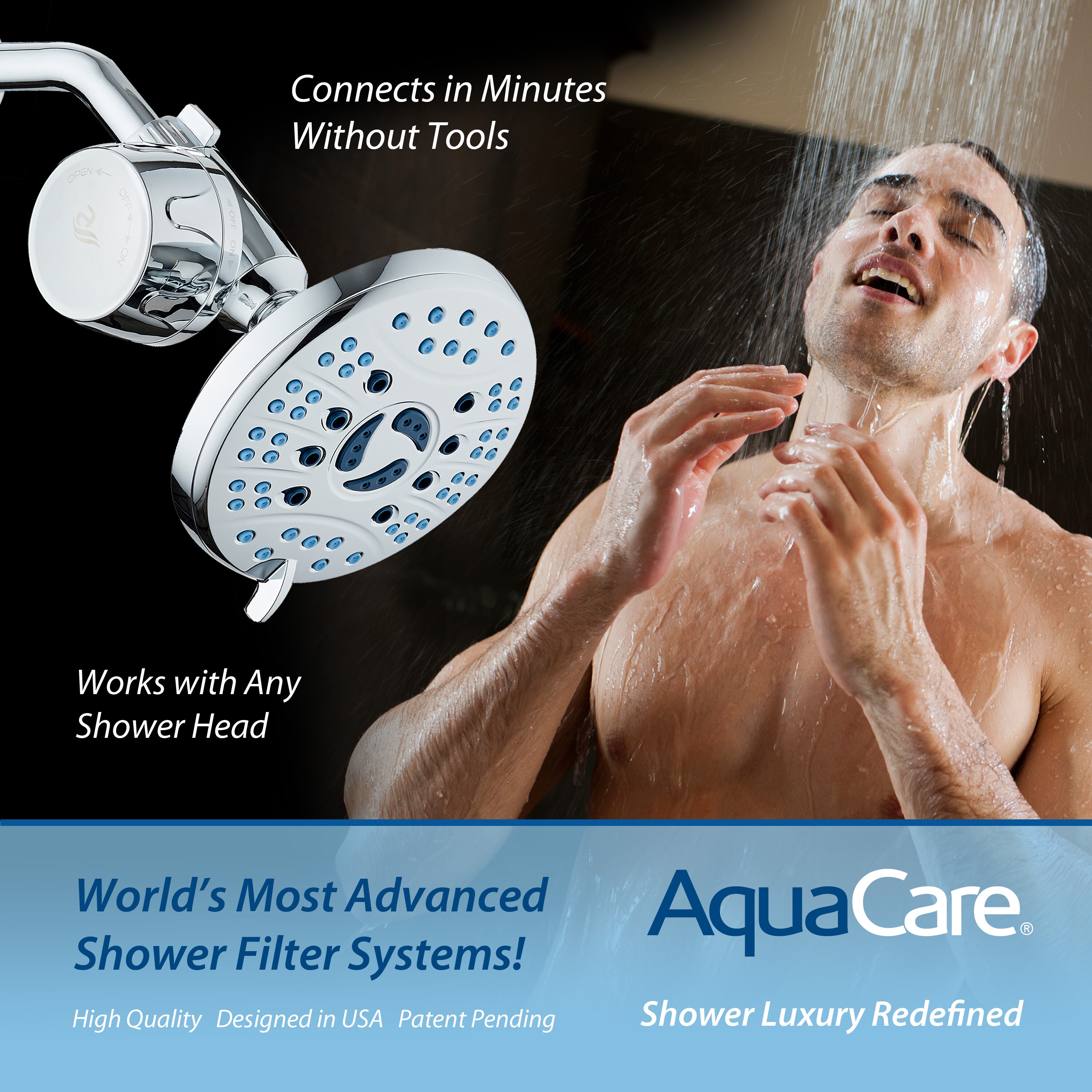 AquaCare 1325 Shower-Head-Filters - View #2