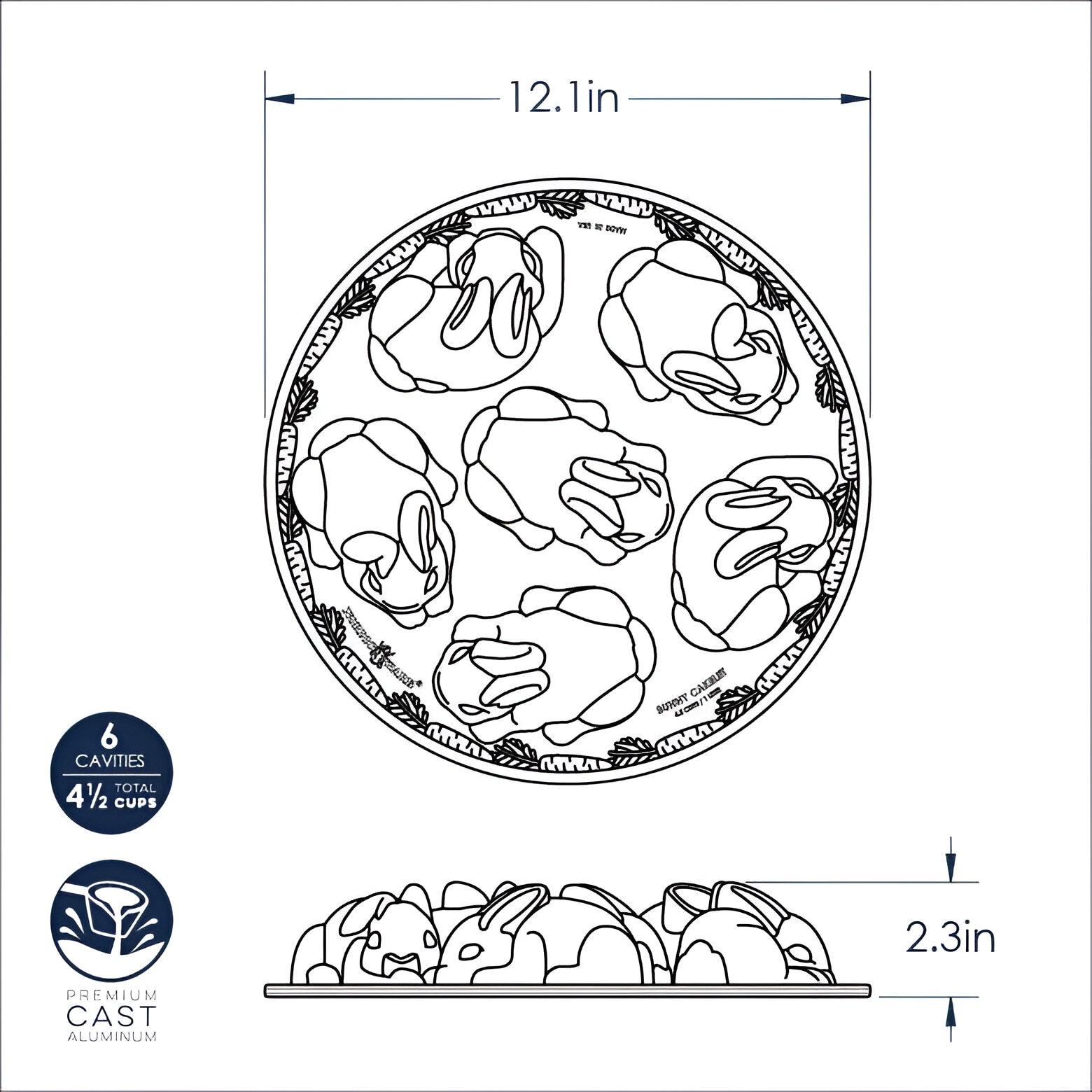 Nordic Ware 011172901484 bakeware - View #3