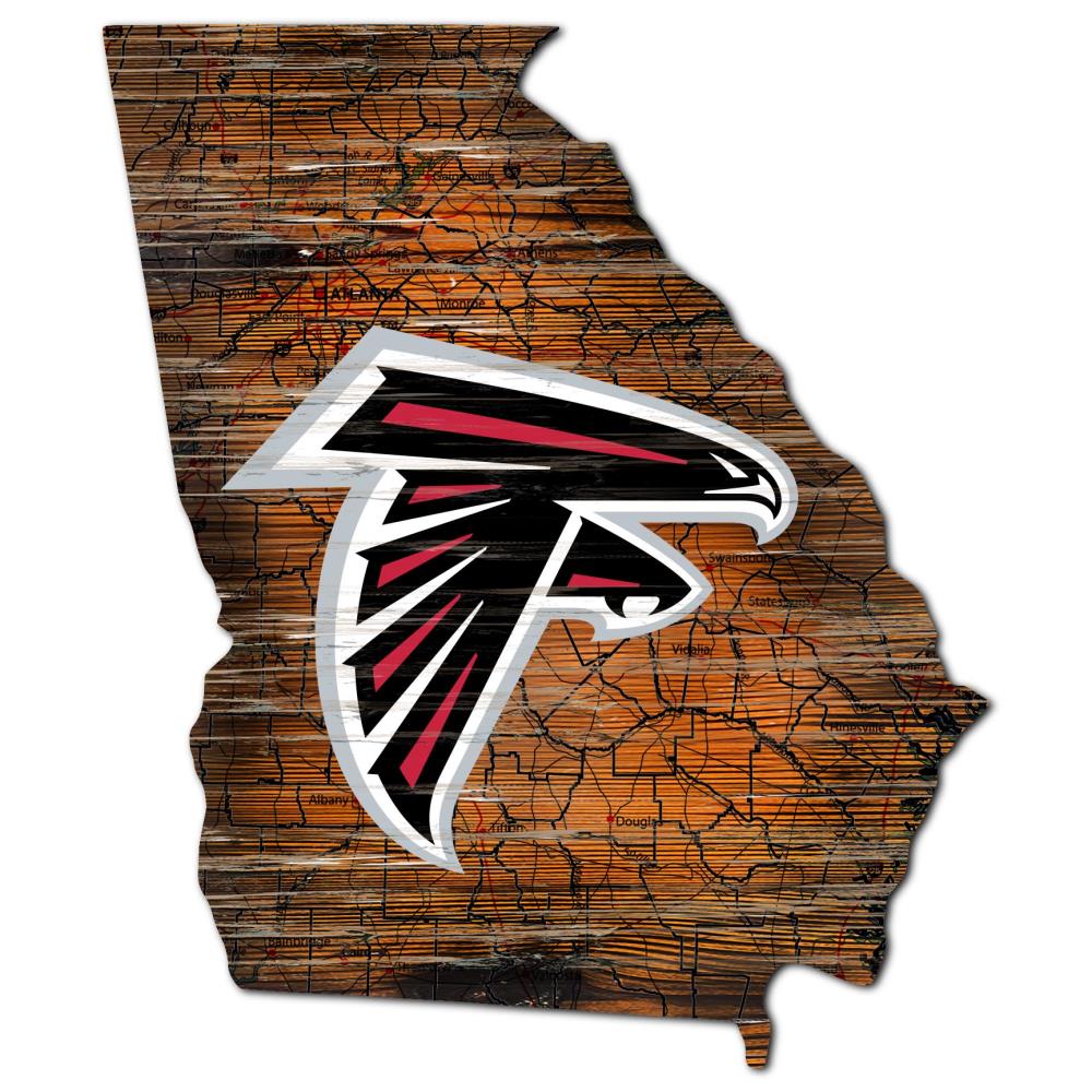 Atlanta Falcons 12'' x 12'' 3D Logo Wall Art