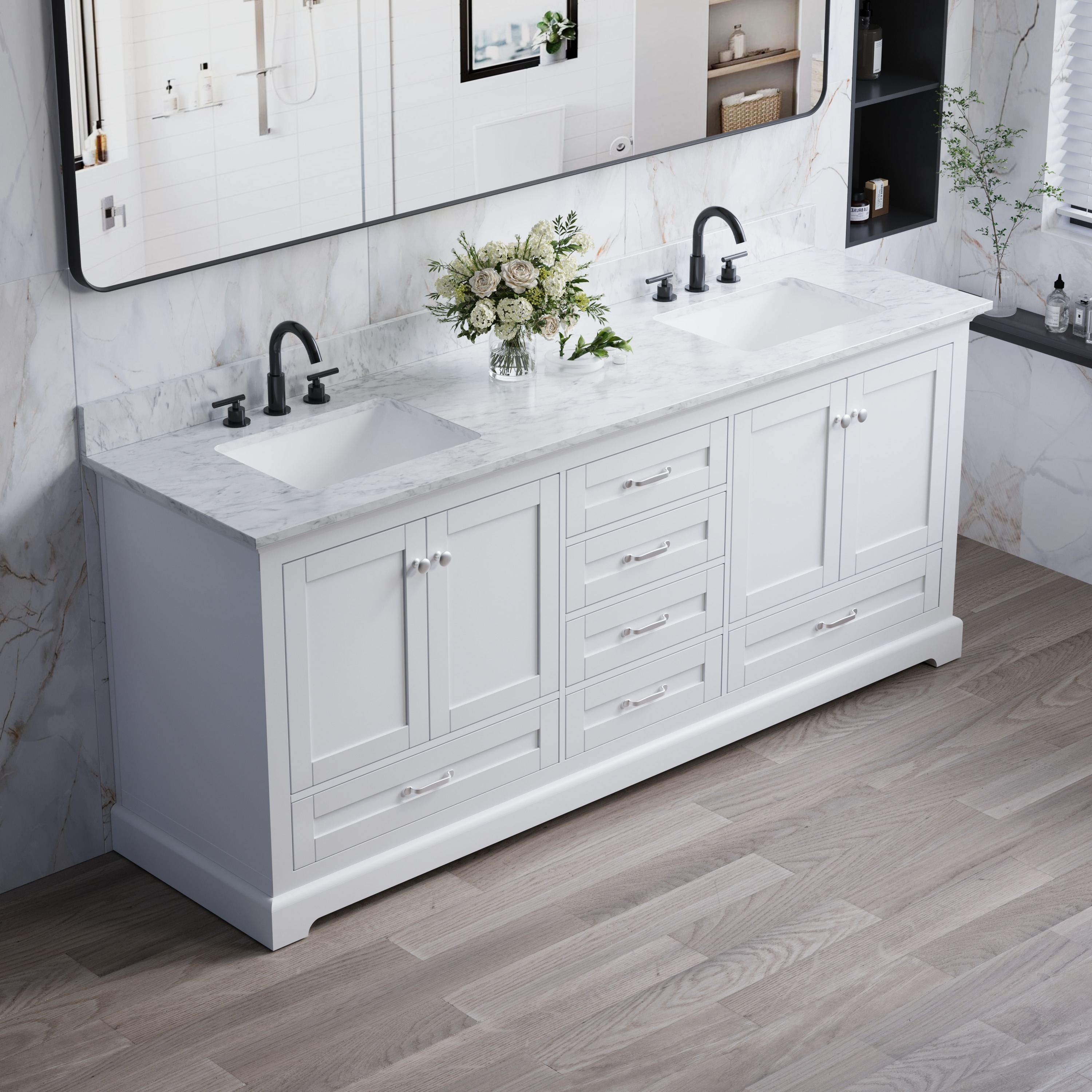 WELLFOR EX-UNBV48BU Bath-Vanity-Combo - View #8