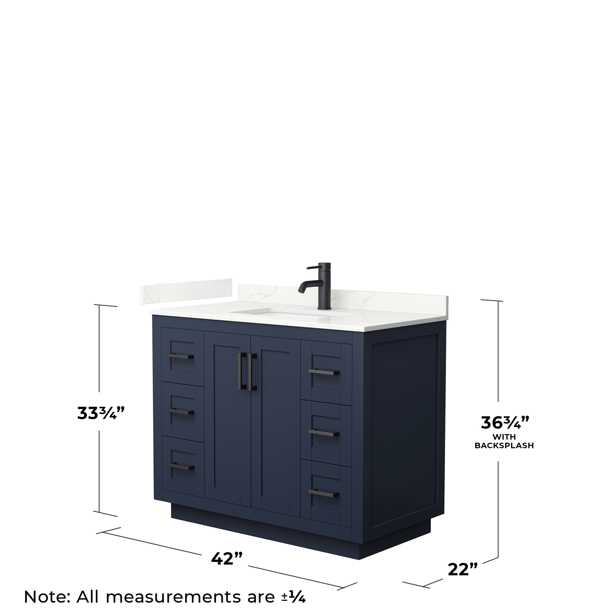 Wyndham Collection WCF292942SBBGTUNSMXX Bath-Vanity-Combo - View #5
