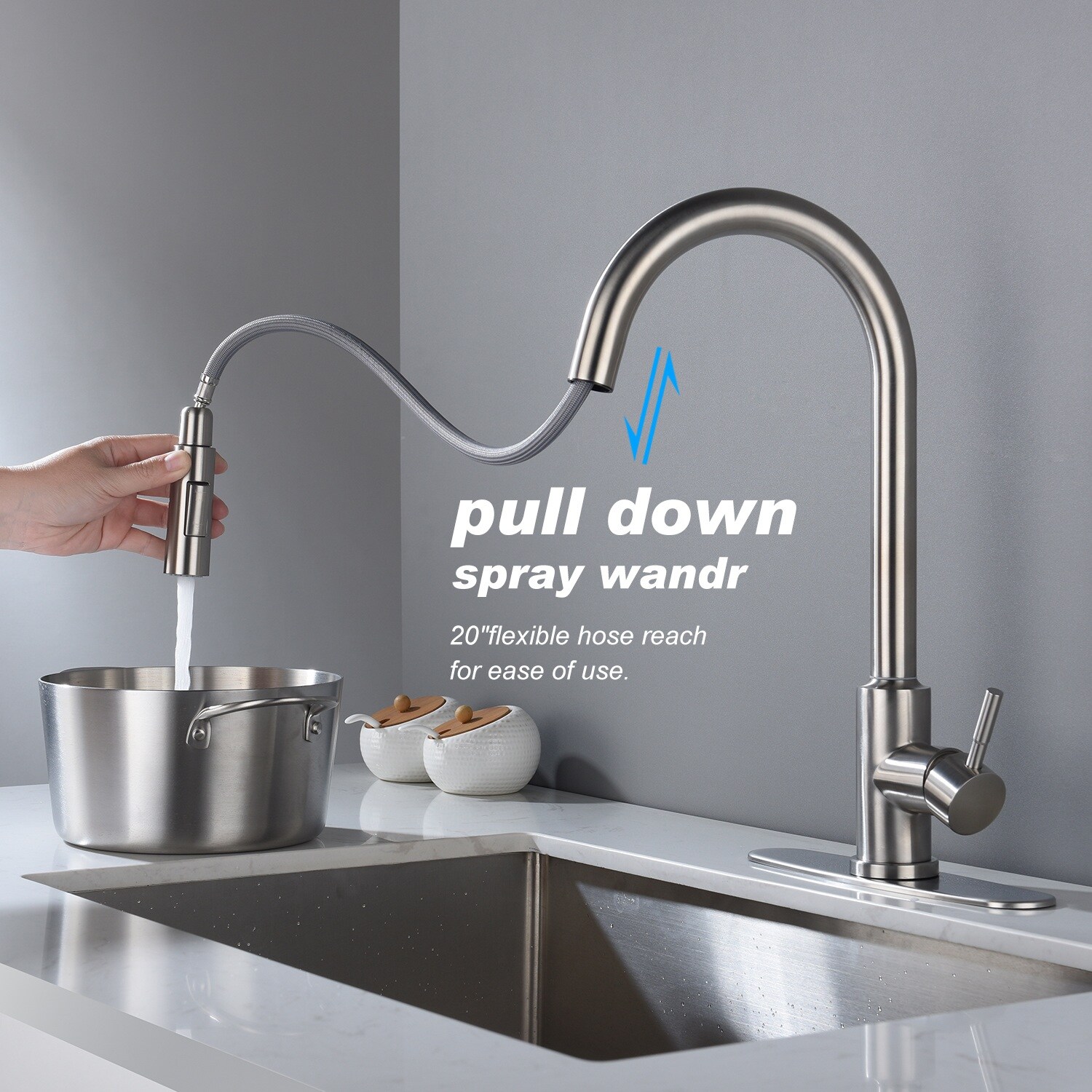 LUXEYARD DS-J-P182870-W2287 Kitchen-Faucets - View #4