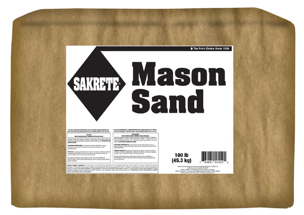 1-cu ft 100-lb Dry Mason Sand at Lowes.com