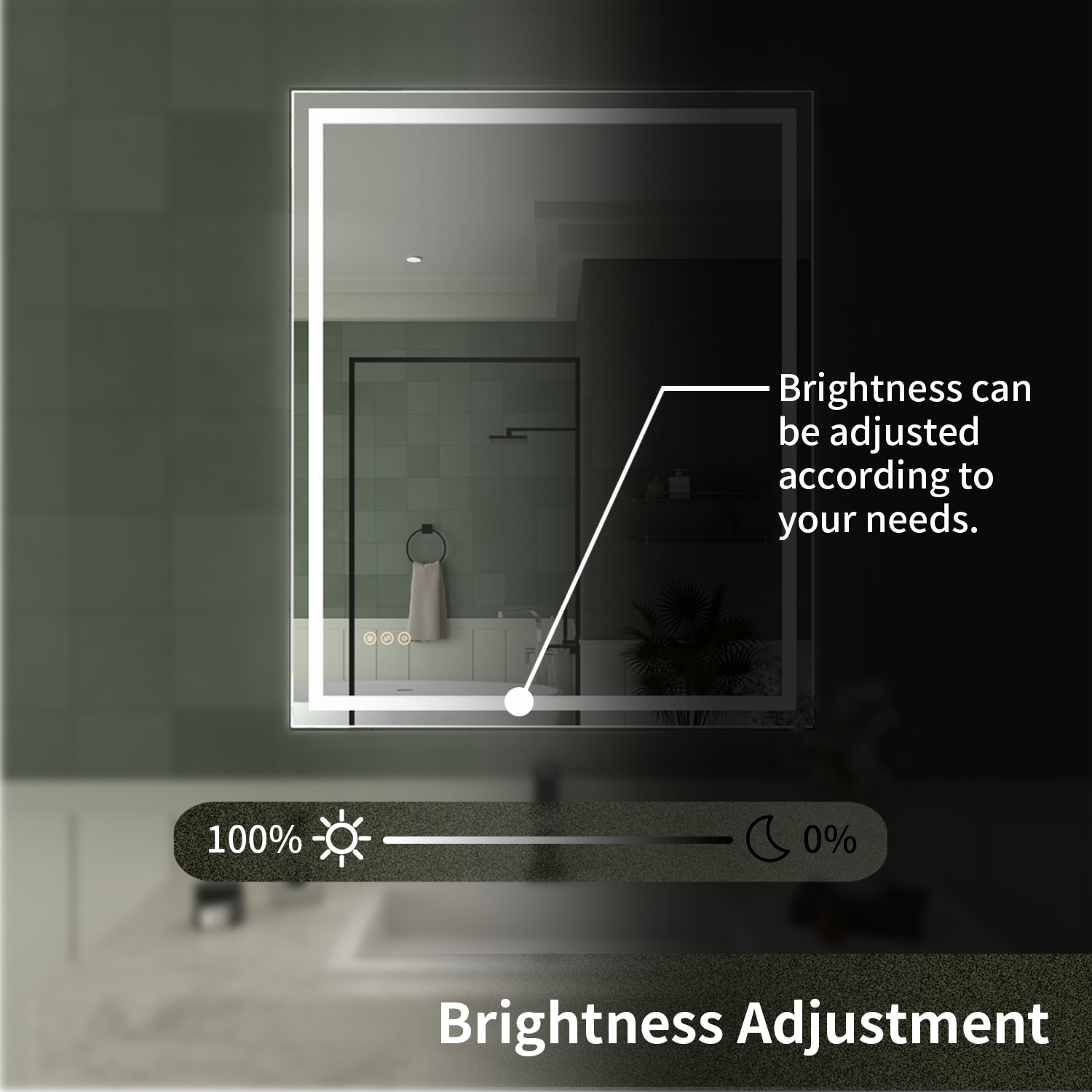 TaiMei MD04-3036SF1 Framed-Bath-Mirrors - View #8