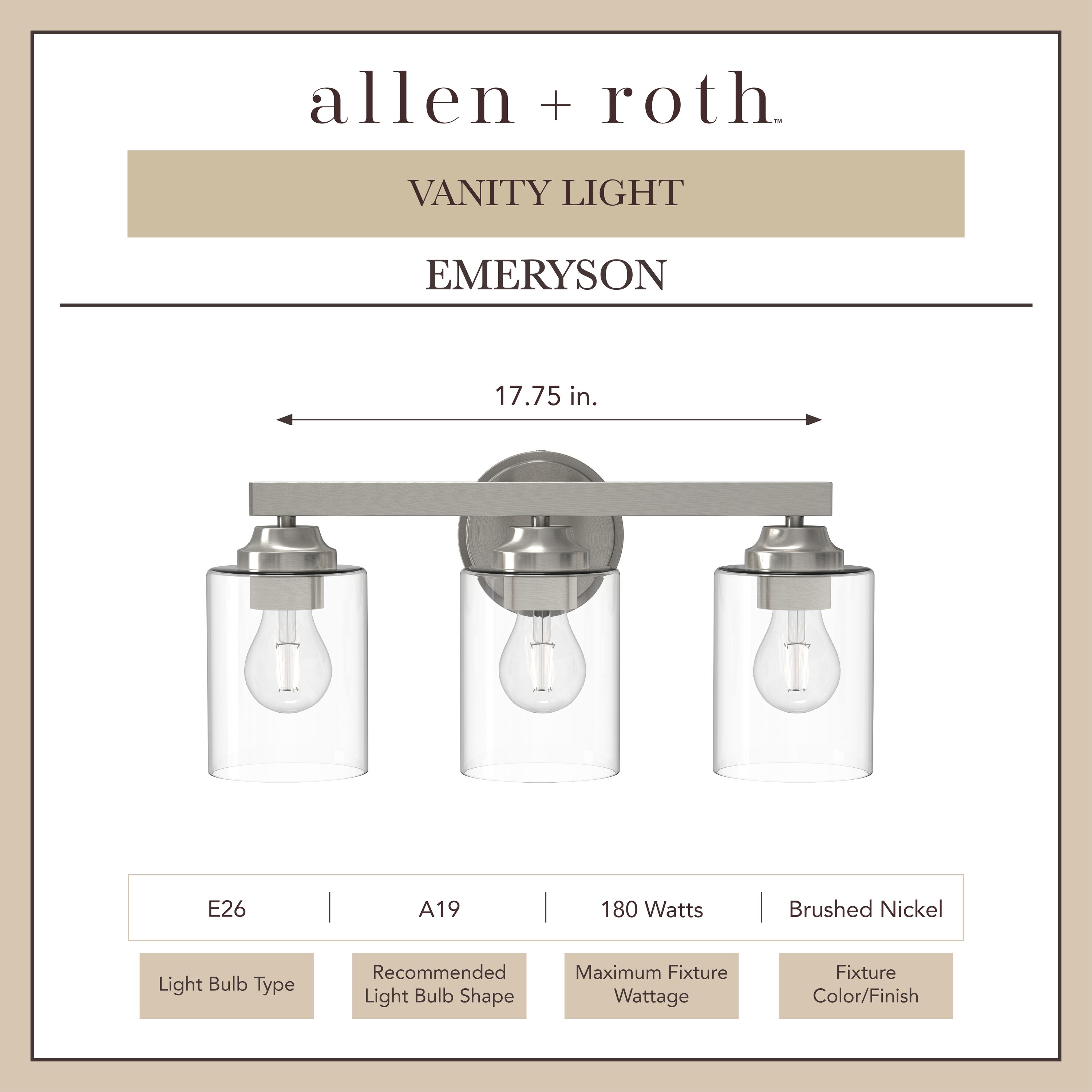 allen + roth VB220-3BNK b089995 - View #3