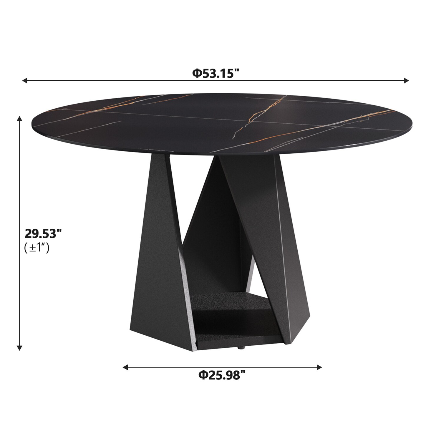BuotiqHom DH-AT-135B-9B Dining-Tables - View #3