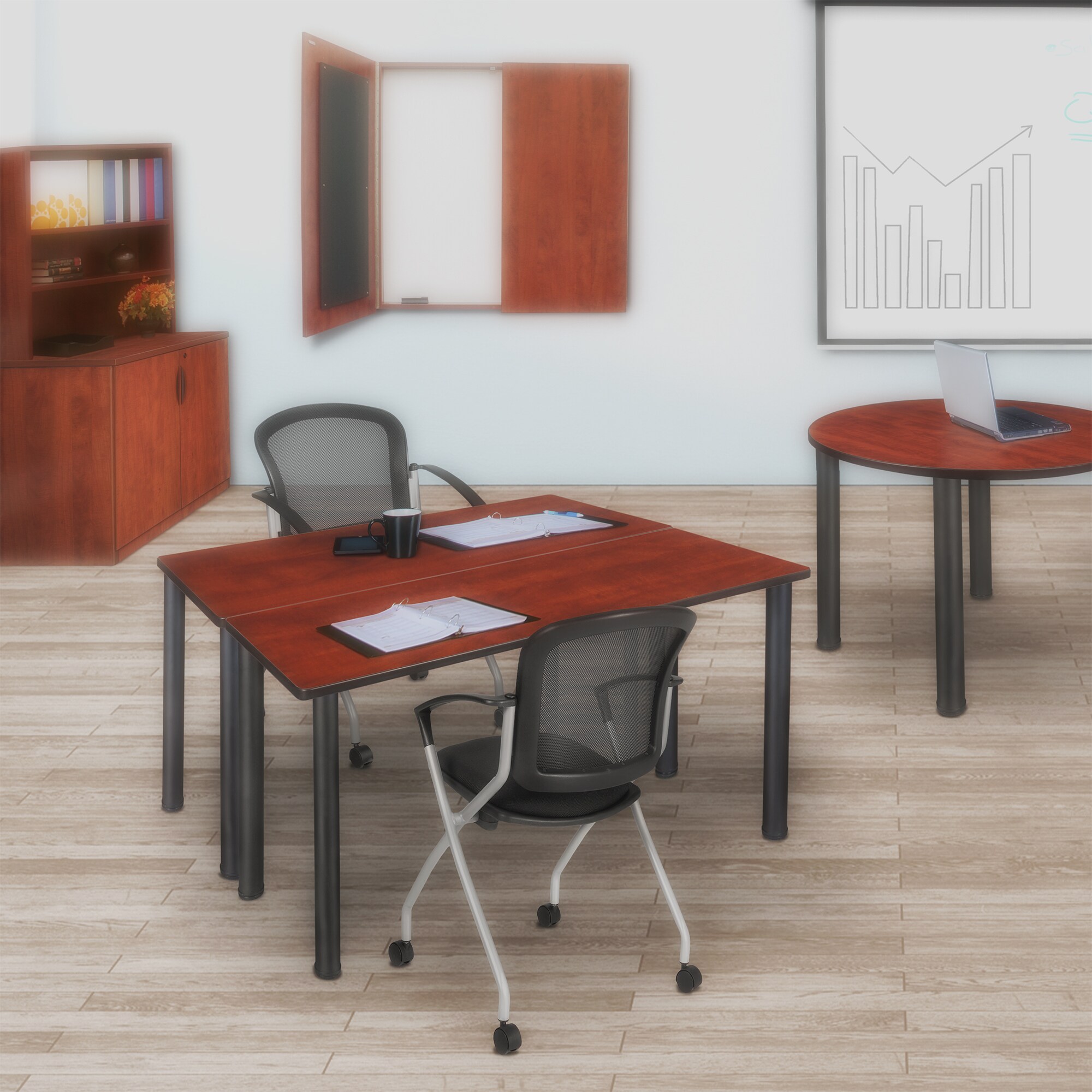 Regency MT4224CHBPBK Office-Tables - View #3