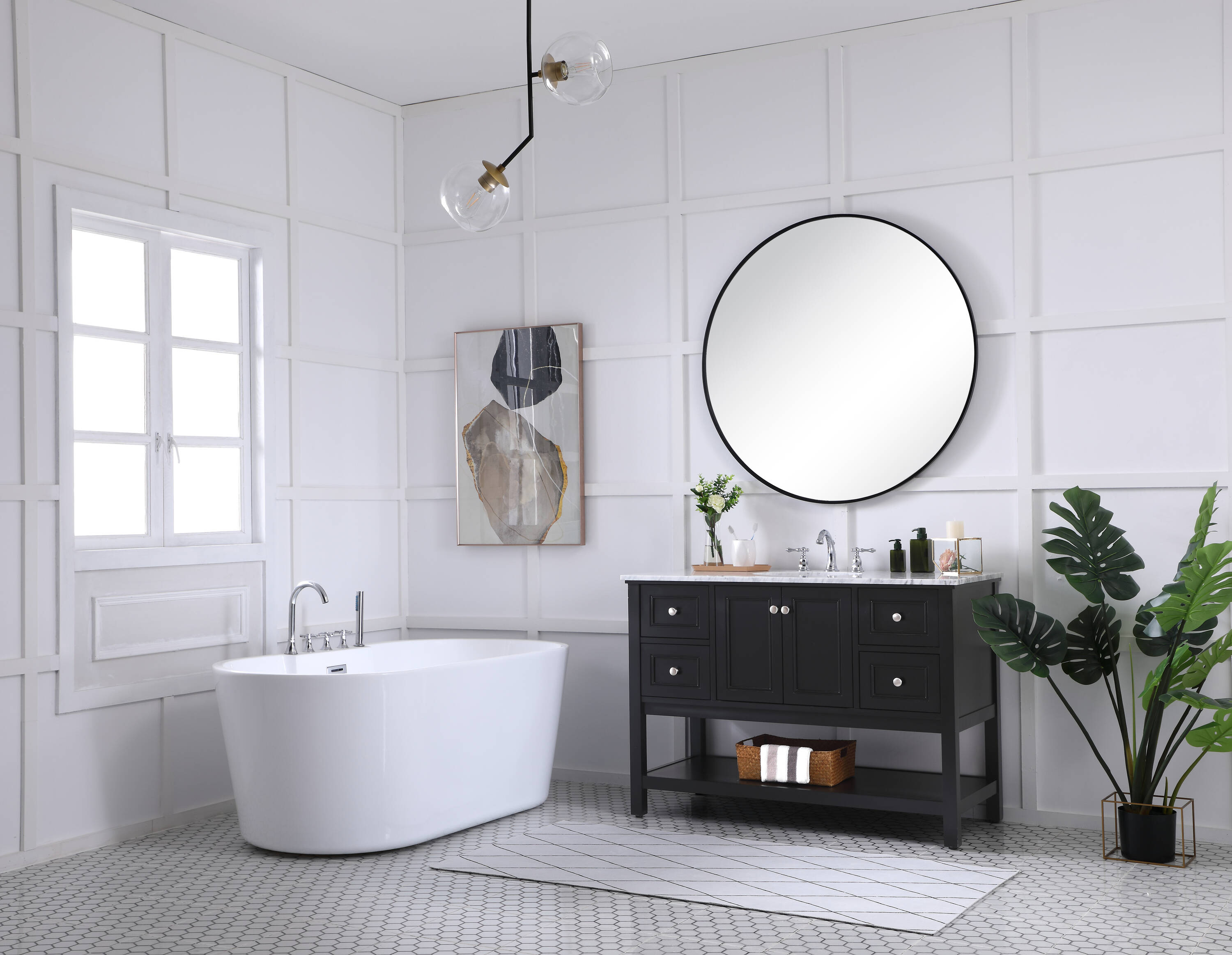 Elegant Decor HF81144BK Bath-Vanity-Combo - View #10