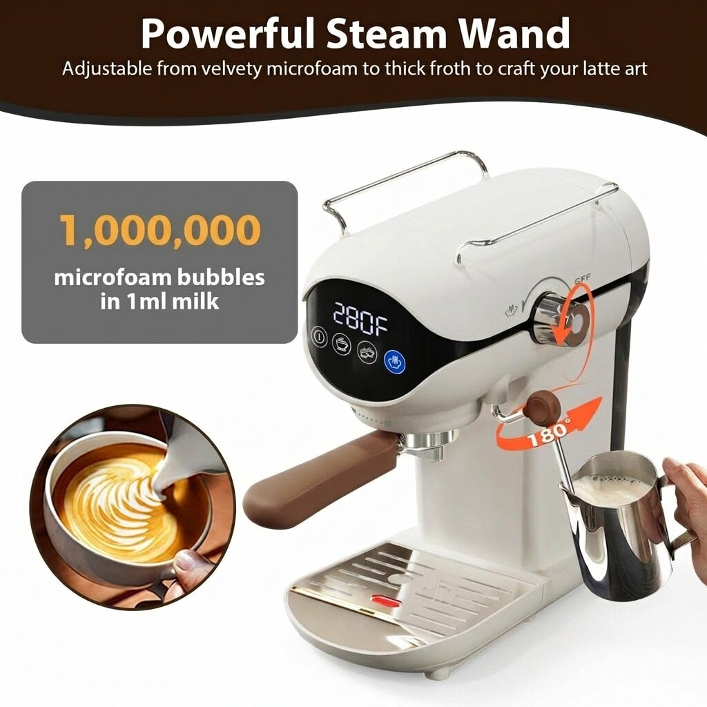 Aoibox LABX7S8H Espresso-Machines - View #4