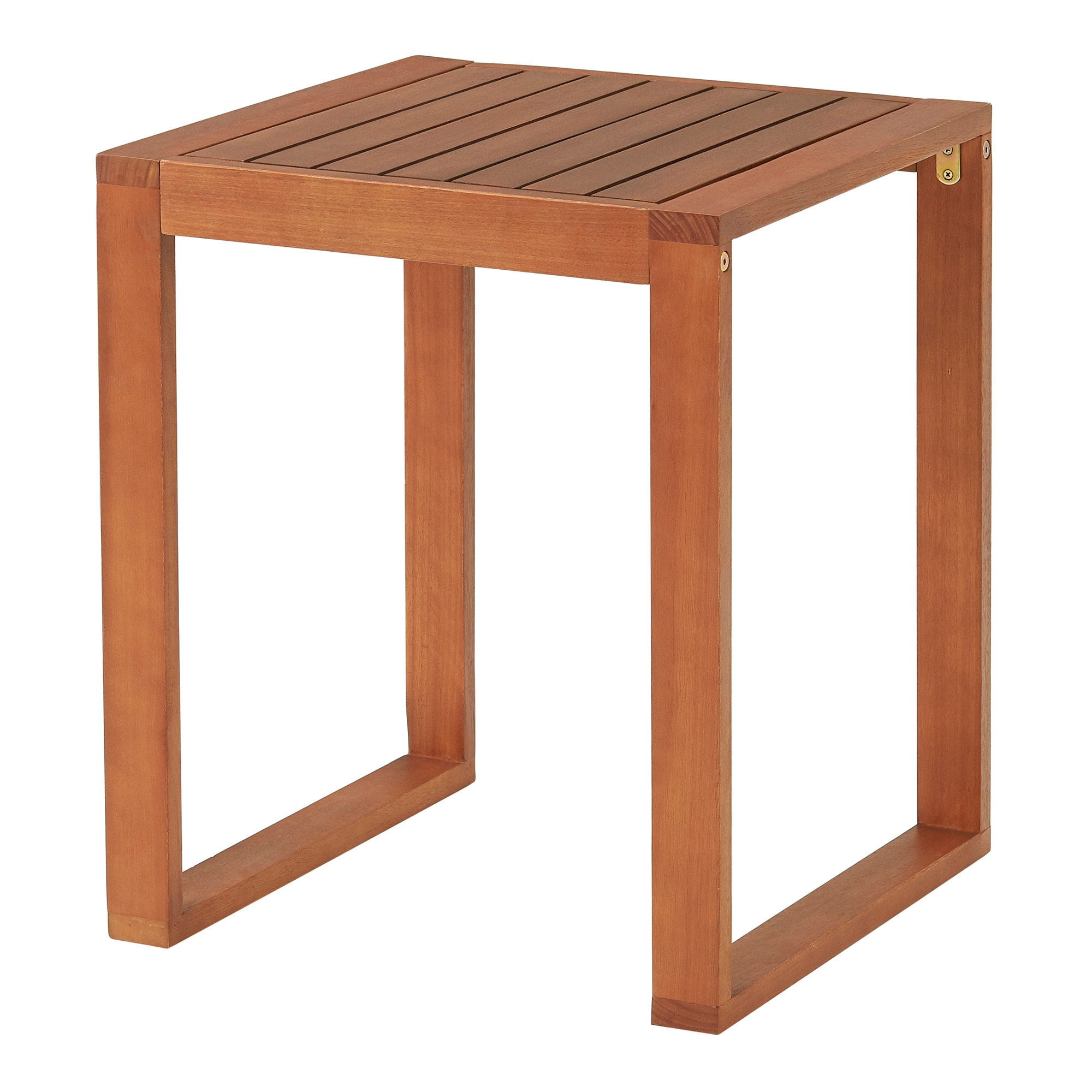 Alaterre Furniture ANGT05EBO Grafton Rectangle Outdoor Coffee Table 19.5-in W x 19.5-in L