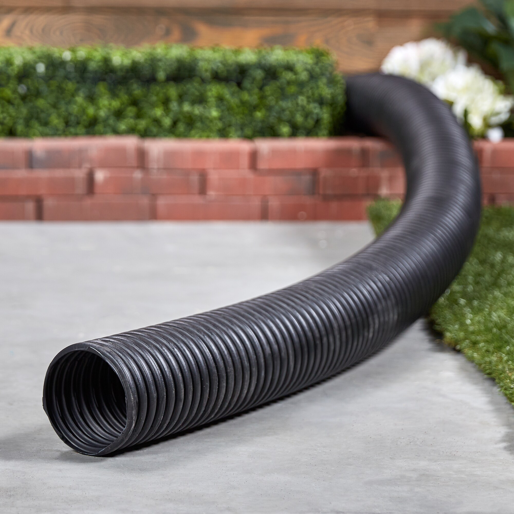 ADS 4-in x 100-ft Corrugated Perforated Pipe