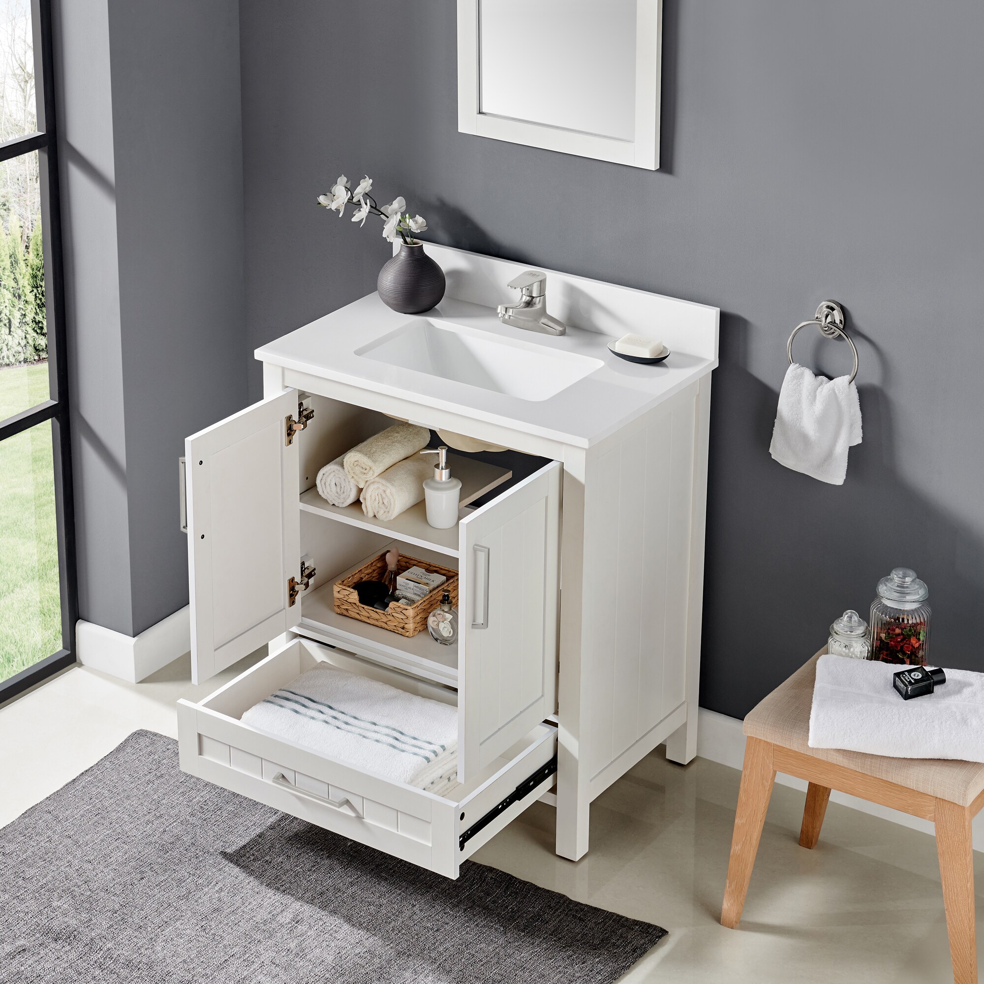OVE Decors 15VVAR-DARW30-007 Bath-Vanity-Combo - View #3