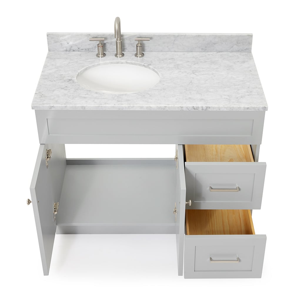 ARIEL F043SLCW2OVOGRY Bath-Vanity-Combo - View #6