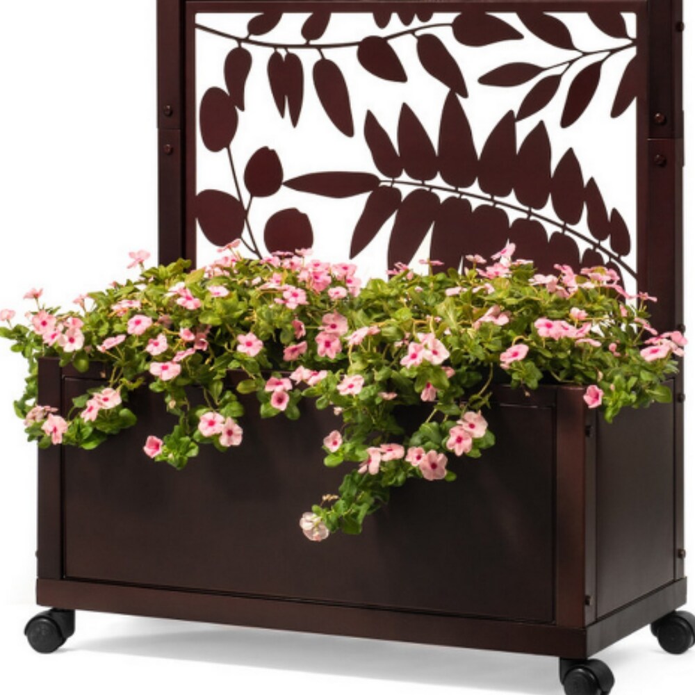 HIGHLANDERHOME MTPLANTER-TREELEAVES Planter-Window-Box - View #4