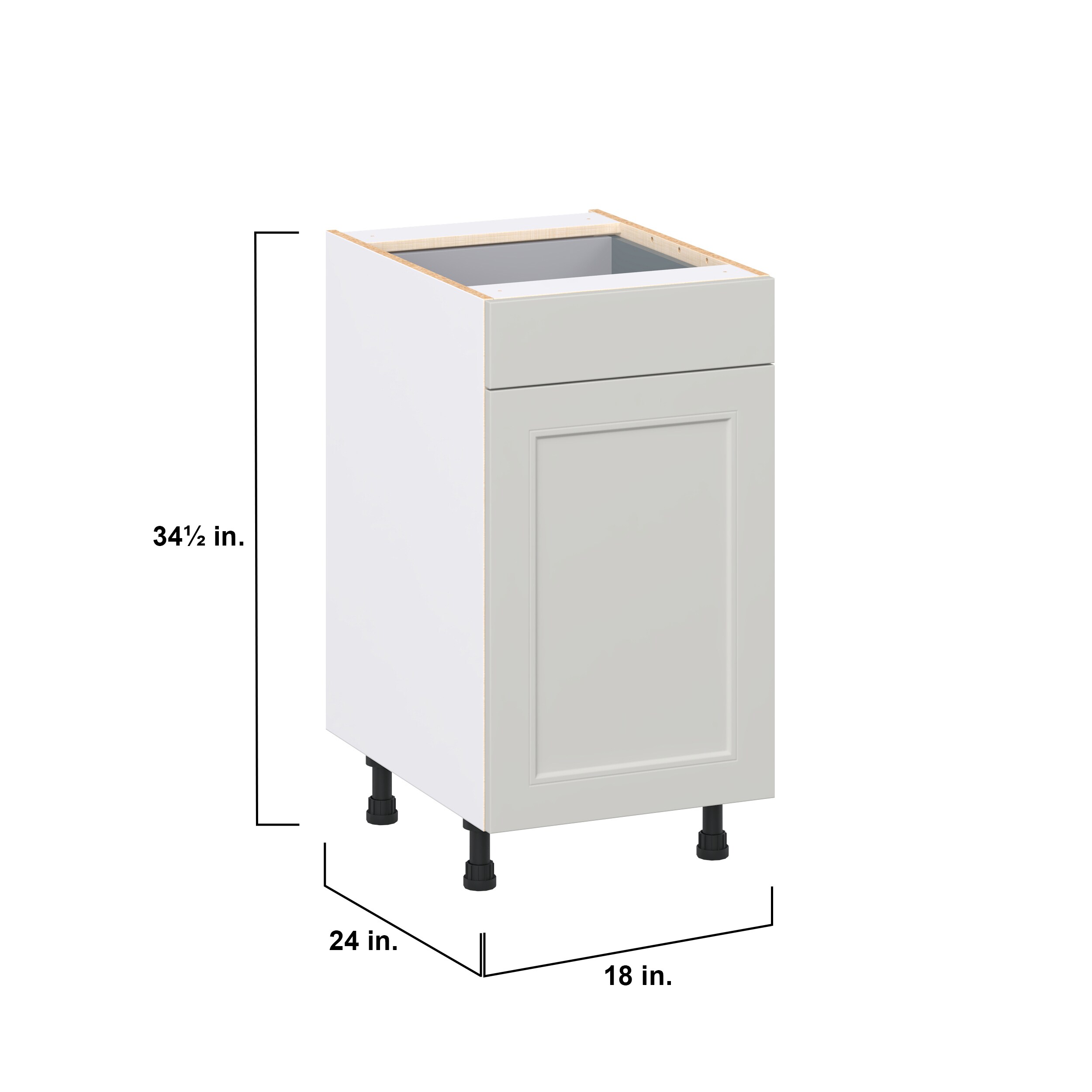 Hugo&Borg DSB18(L/R)-BE Cabinets-Kitchen - View #4