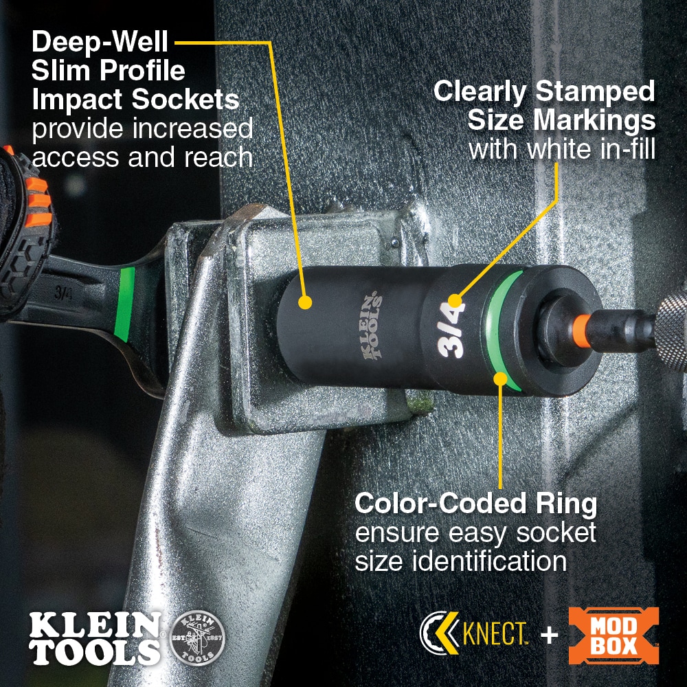 Klein Tools 65111IMPCT Socket-Sets - View #4