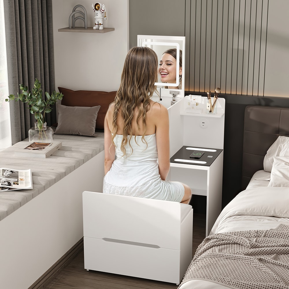 Homsee V-KF210337-01 Bedroom-Vanities - View #13