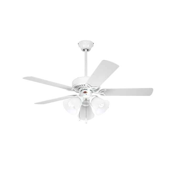 Appliance White Led Indoor Ceiling Fan, Long Ceiling Fans