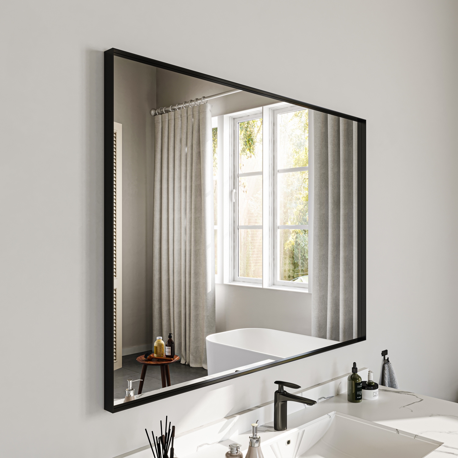 waterpar WPLO-2361 Framed-Bath-Mirrors - View #5