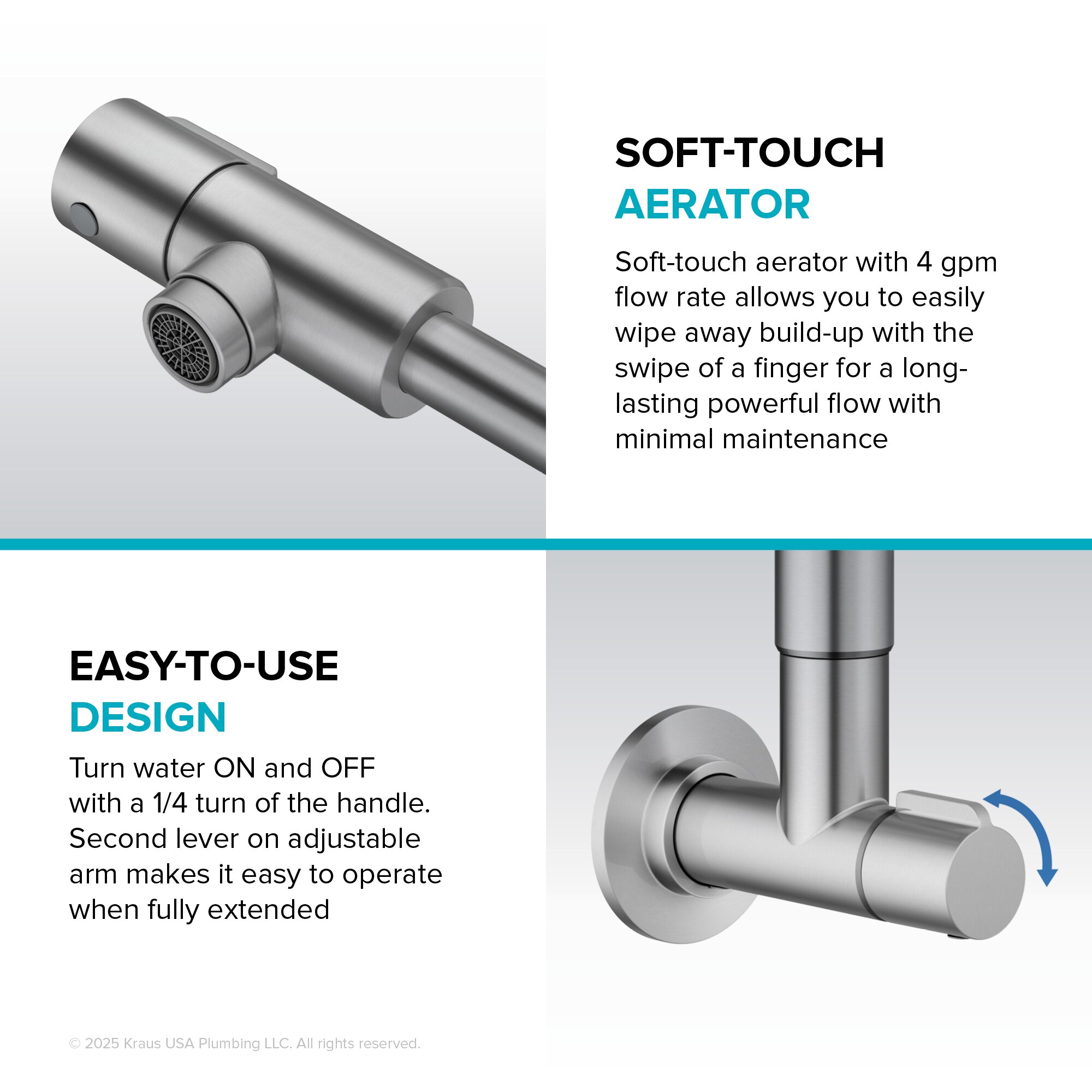 Kraus KPF-5003SFACB Kitchen-Faucets - View #9