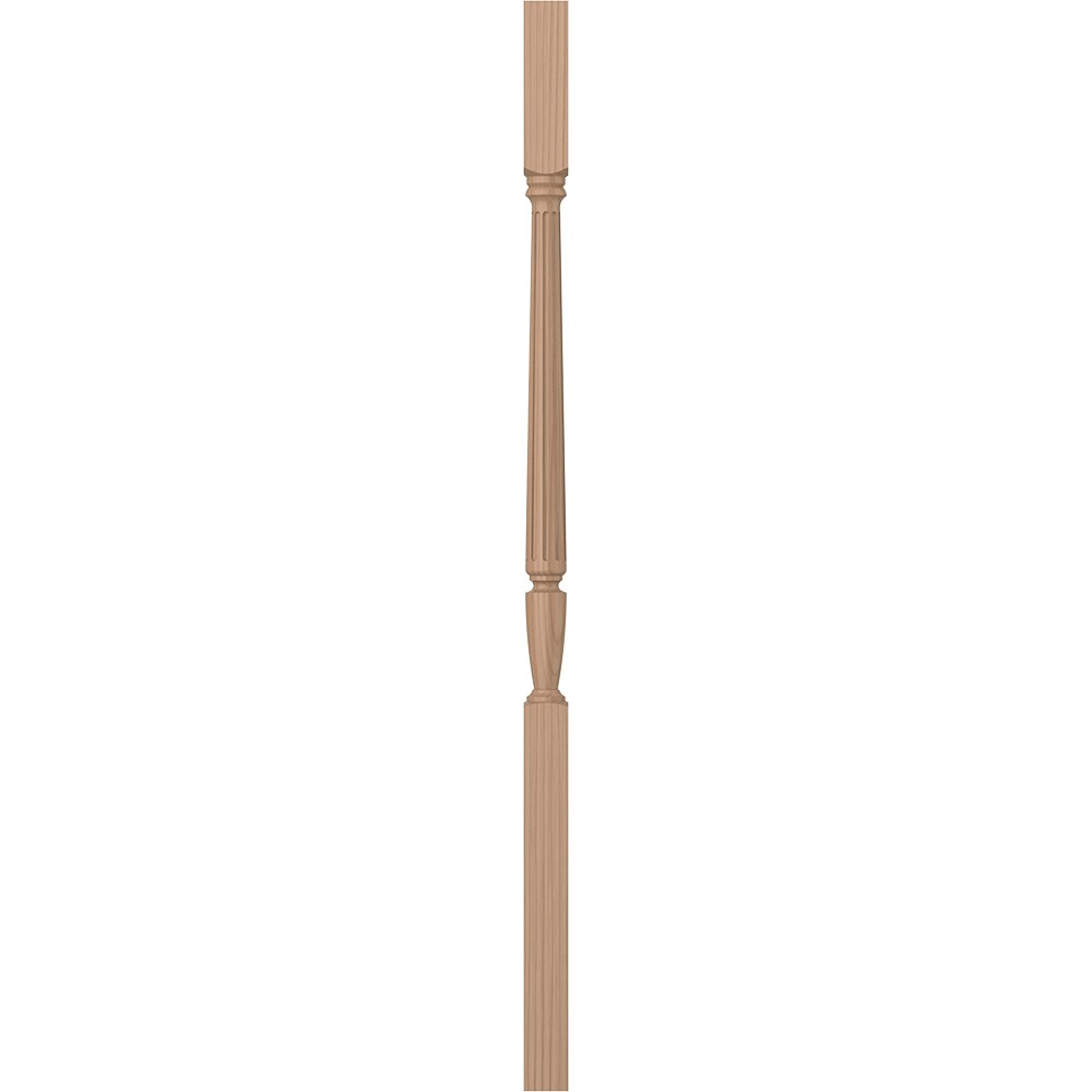 L.J. Smith Stair Systems LJF-2005-P 42 42-in x 1.75-in Unfinished Poplar Square Top Stair Baluster