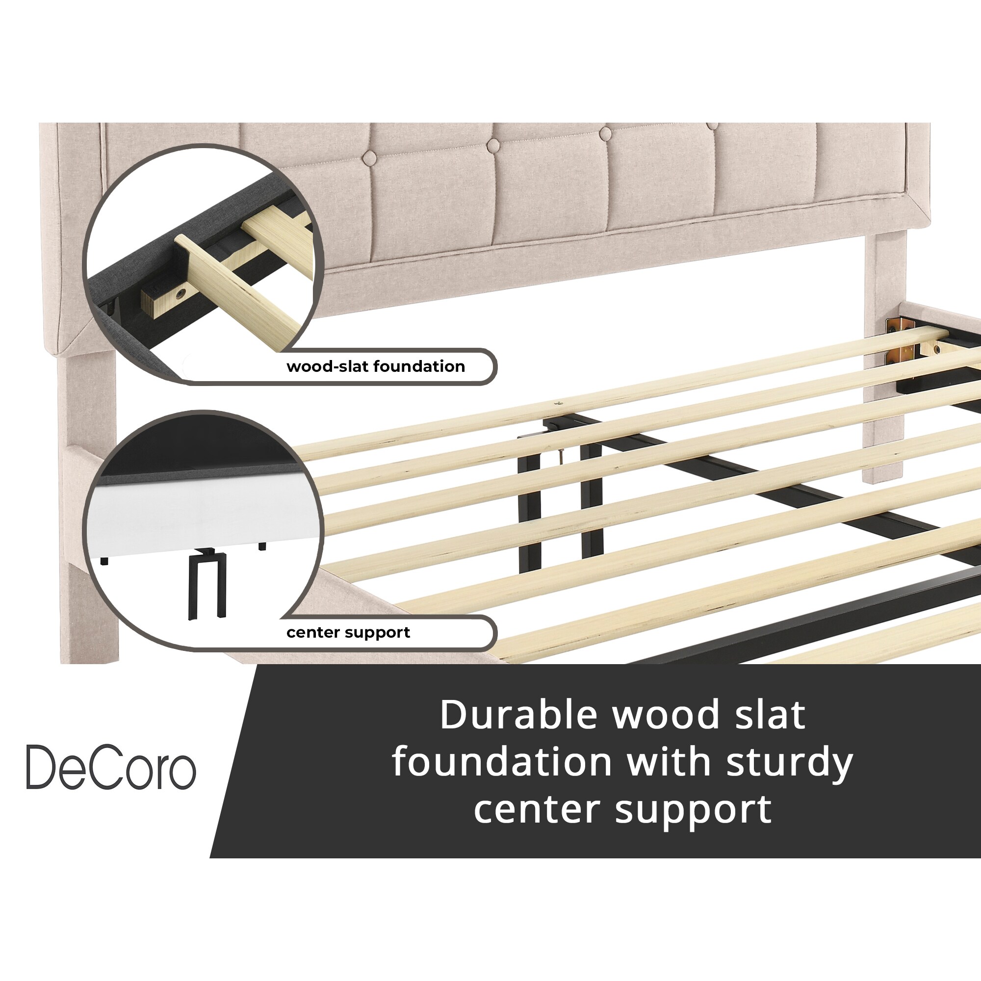 DeCoro 411241 Upholstered-Headboards - View #5