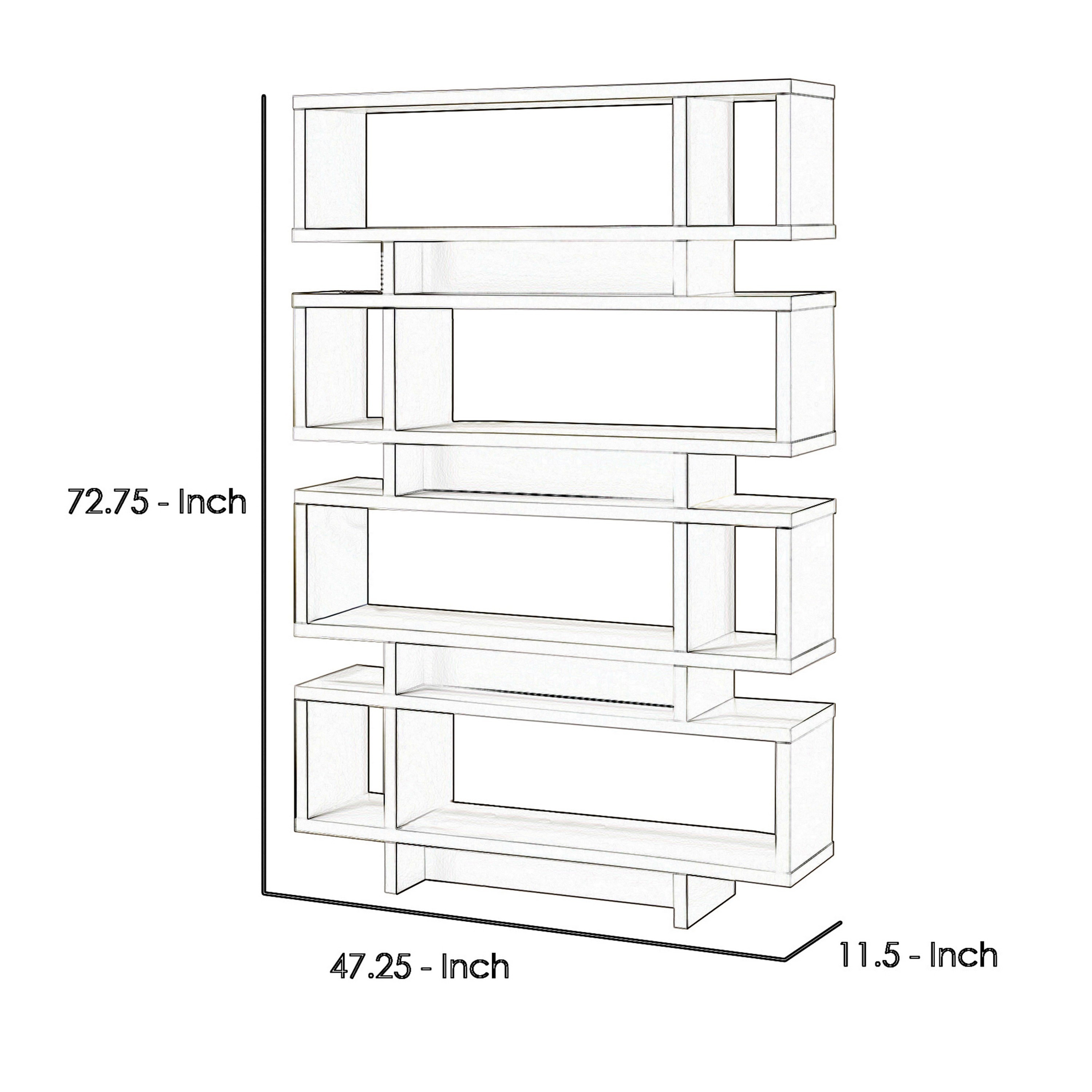Benzara BM156244 bookcases - View #8