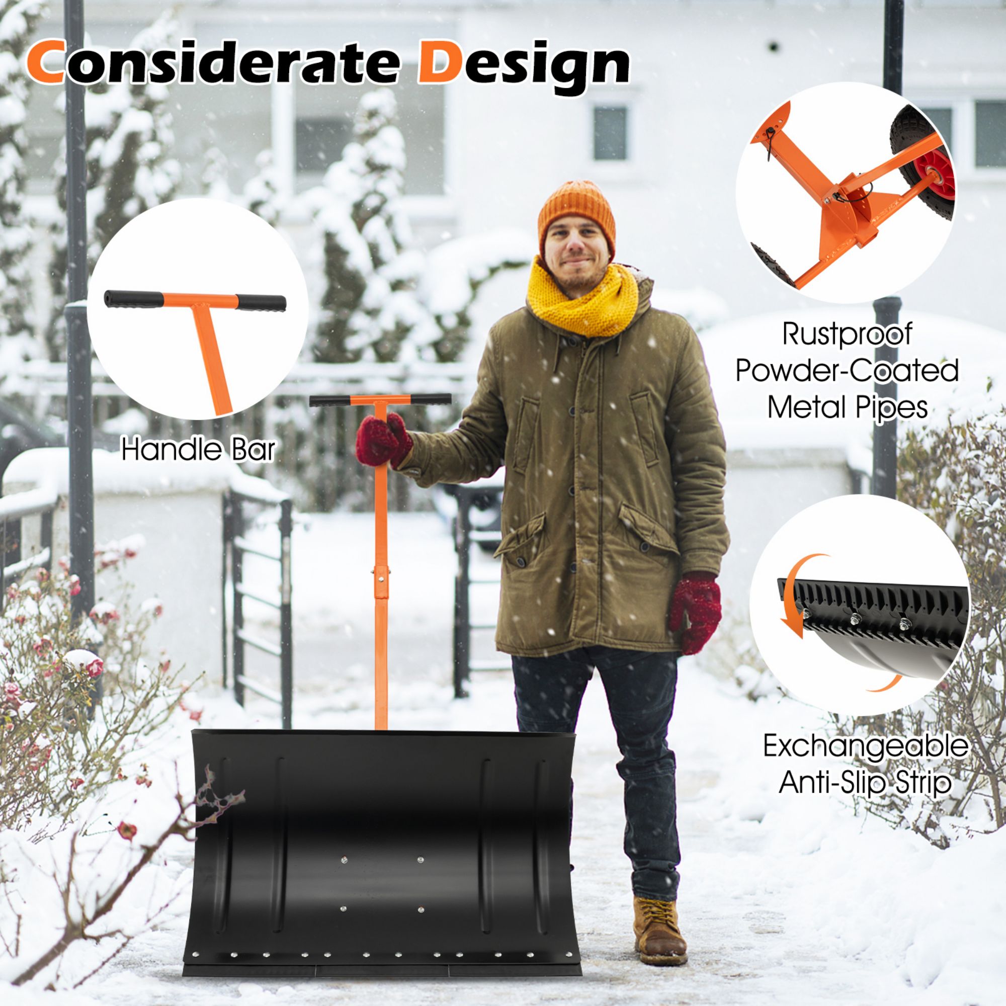 Poinic CWZP10072OR Snow-Shovels - View #7