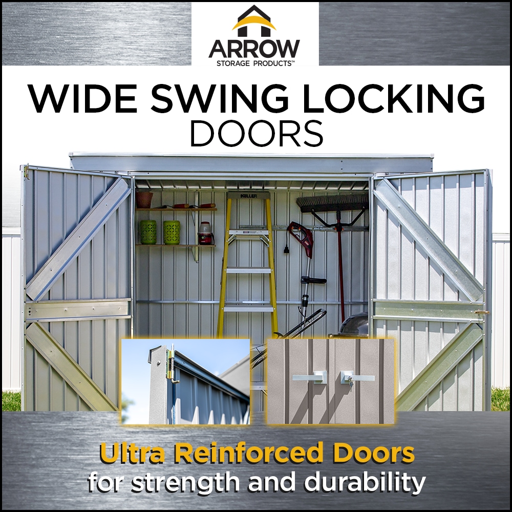 Arrow EP84AN Metal-Storage-Buildings-Sheds - View #7