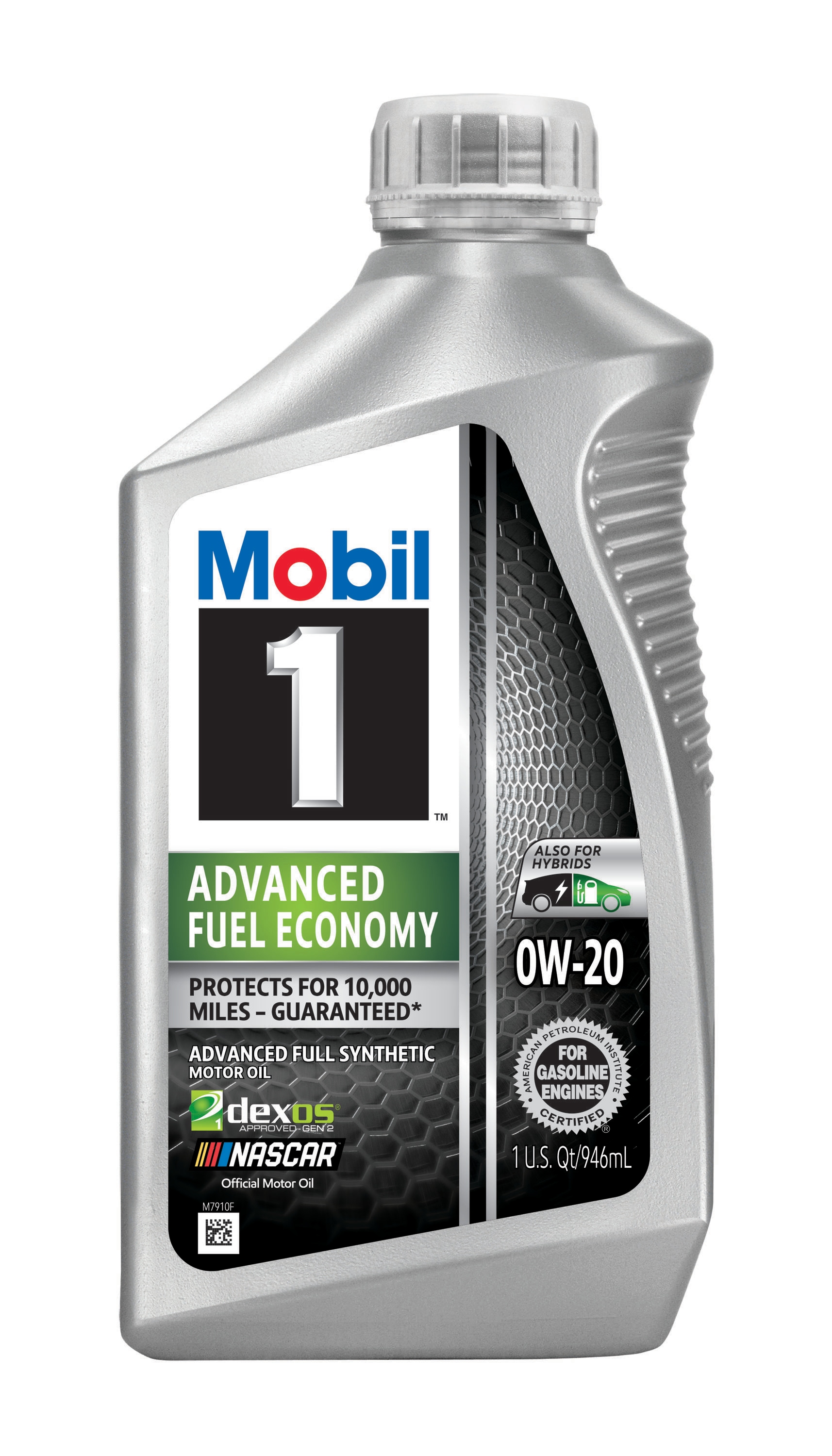 Mobil 1 Synthetic 0W-20 Motor Oil - Advanced Full Synthetic Formula for  Fuel Economy - 1 Quart