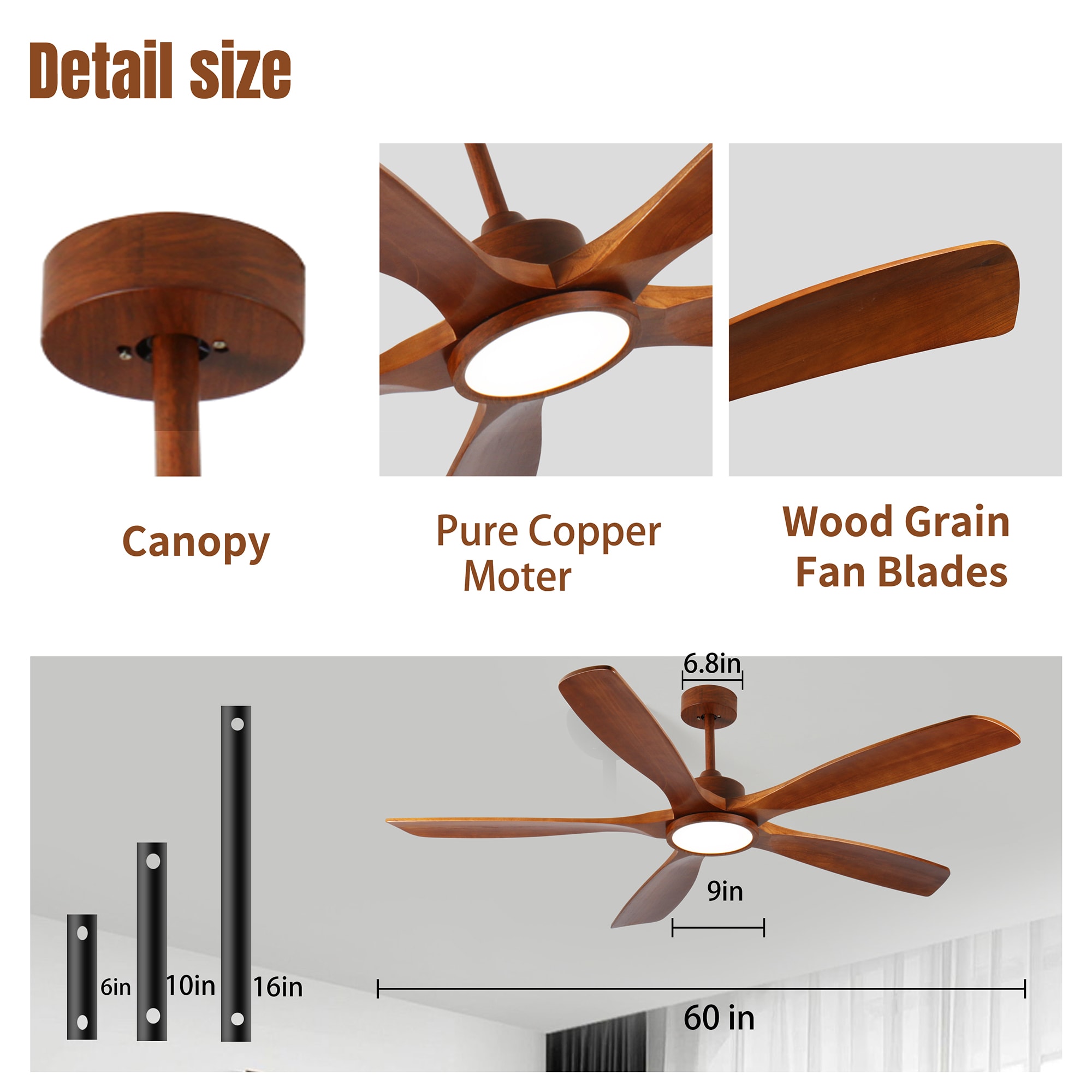 SINOFURN SYA820124BN Ceiling-Fans - View #7