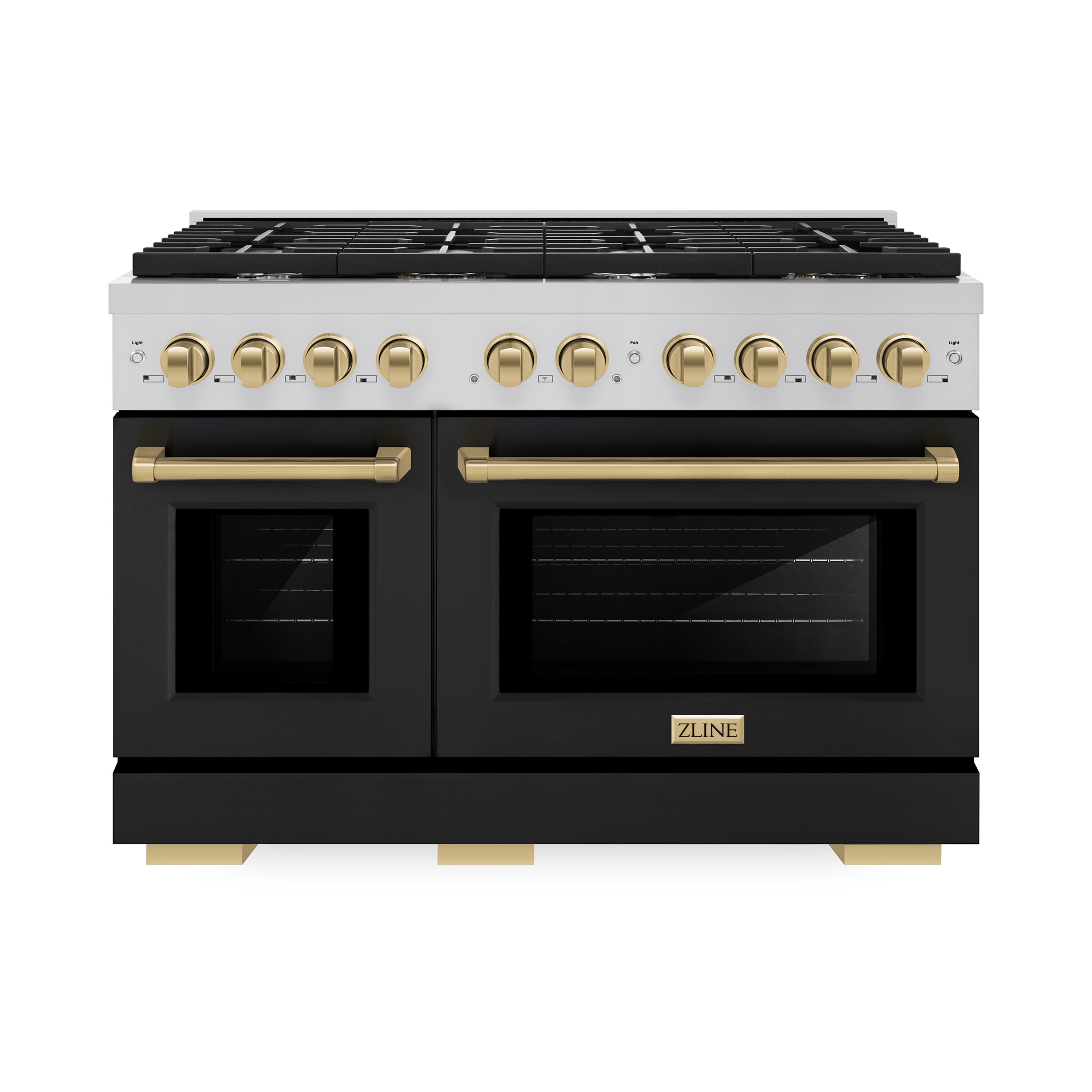 ZLINE KITCHEN & BATH SGRZ-BLM-48-CB Double-Oven-Gas-Ranges - View #2