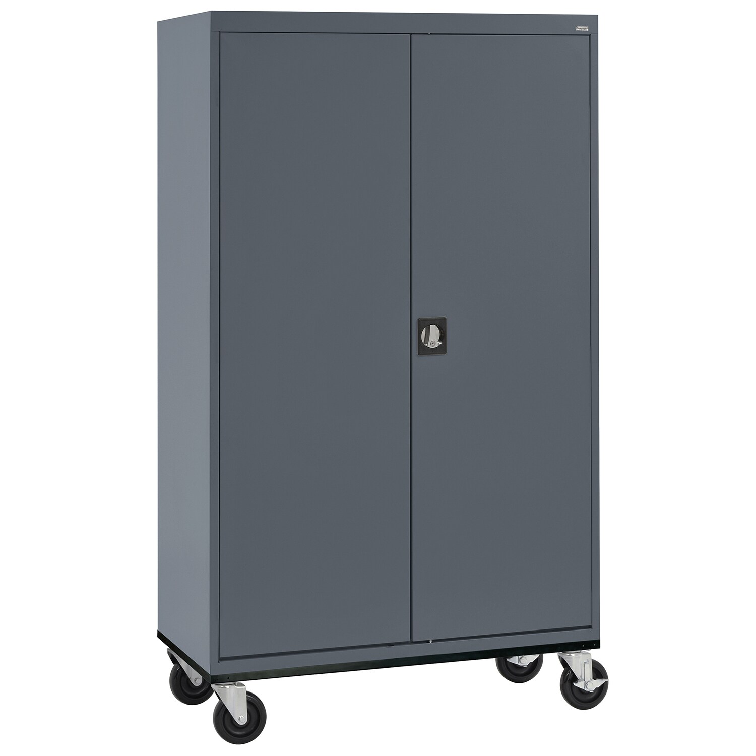 Sandusky TAWR462472-02 46-Inches W x 78-Inches H x 24-Inches D Freestanding Steel Garage Cabinet in Gray